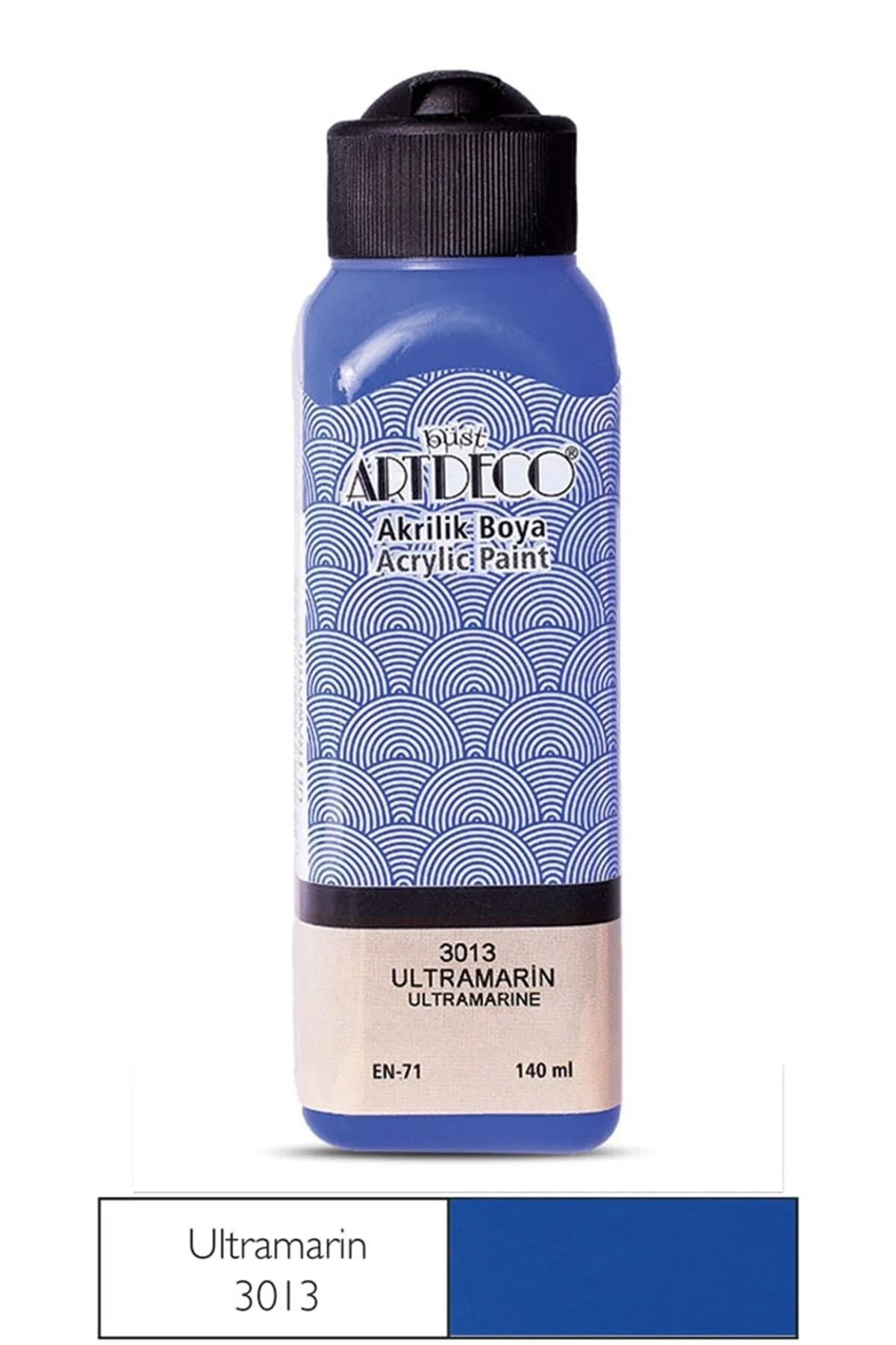 Take and Happy Artdeco Akrilik Boya 140 Ml Ultramarin