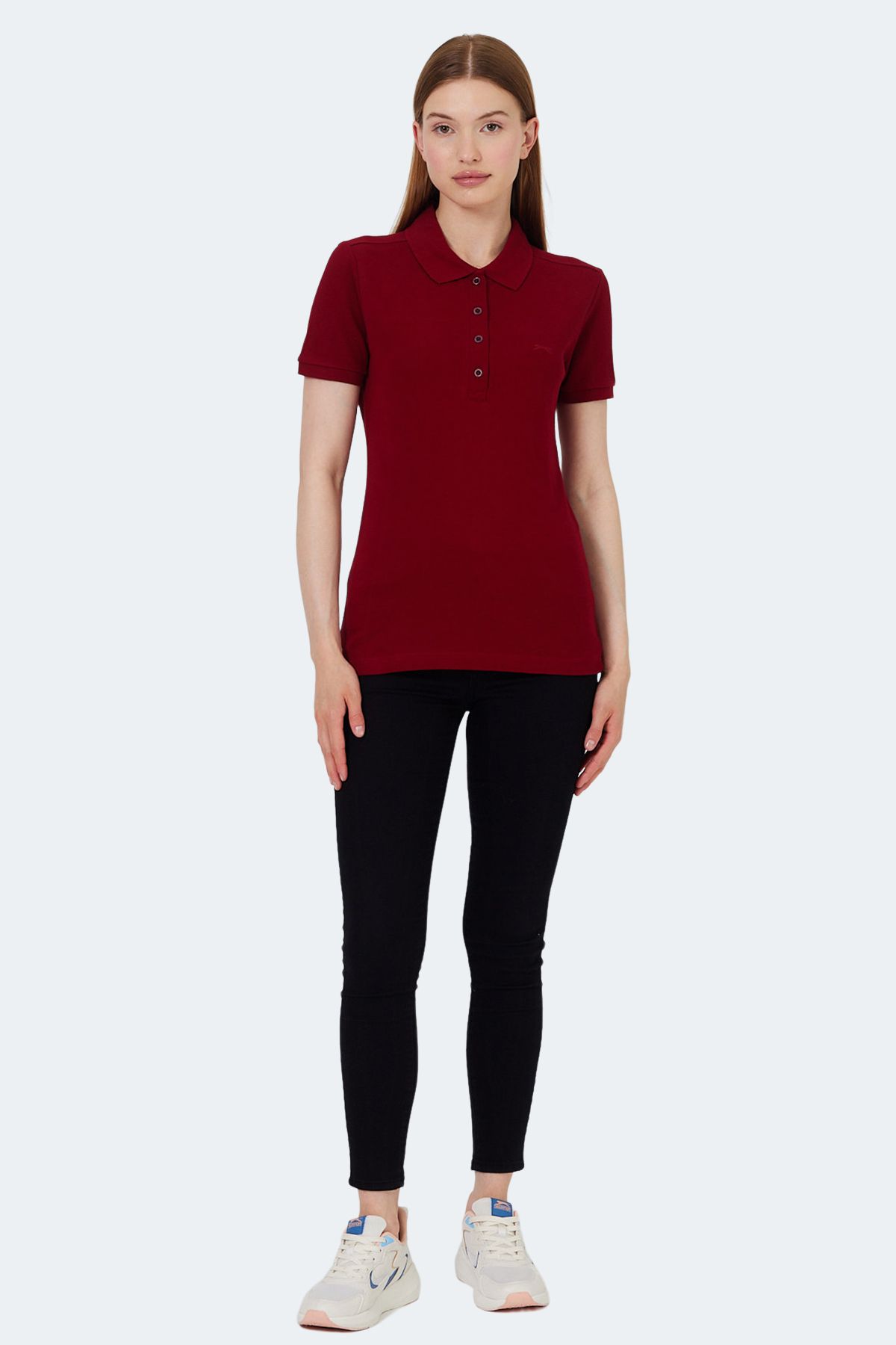 Slazenger-Claret Red Vera I Women's T-Shirt 7