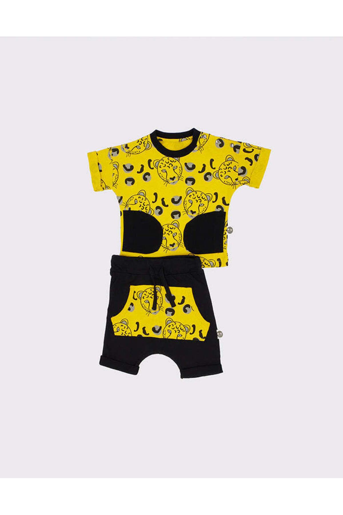 rg kidsstore-طقم شورت للأطفال للجنسين 3