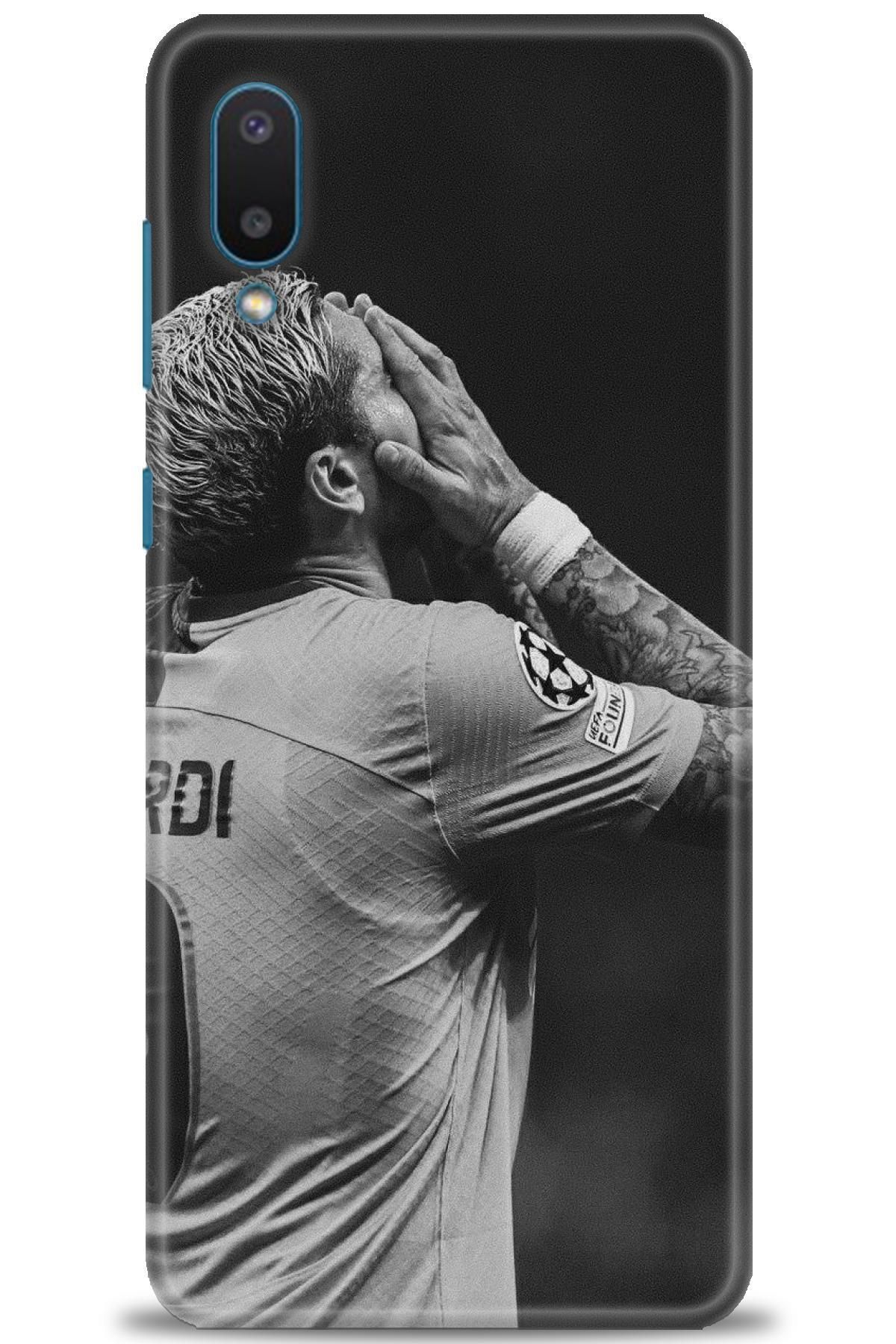 CooperTech Samsung Galaxy A02 İle Uyumlu HD Baskılı Kılıf - NewPremiumSamsung - 148