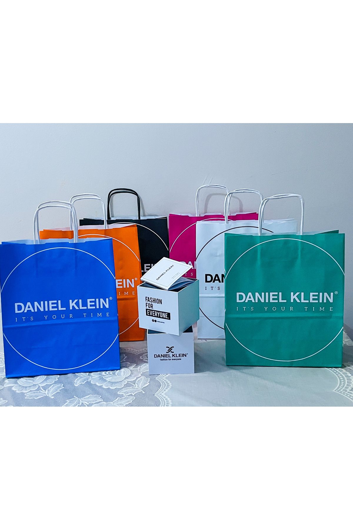 ساعت مچی مردانه Daniel Klein بند ناف استیل 3ATM دستبند رنگ نقره ای ضد آب با هدیه هدیه روز پدر