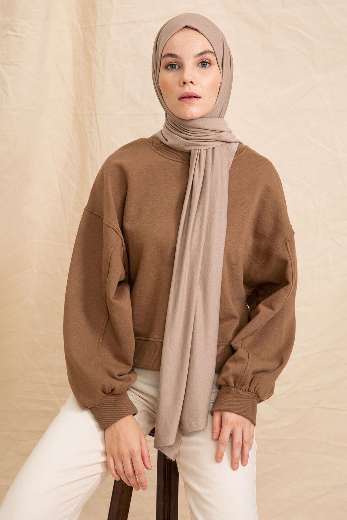 PURESCARFS-Mink Combed Cotton Shawl 1