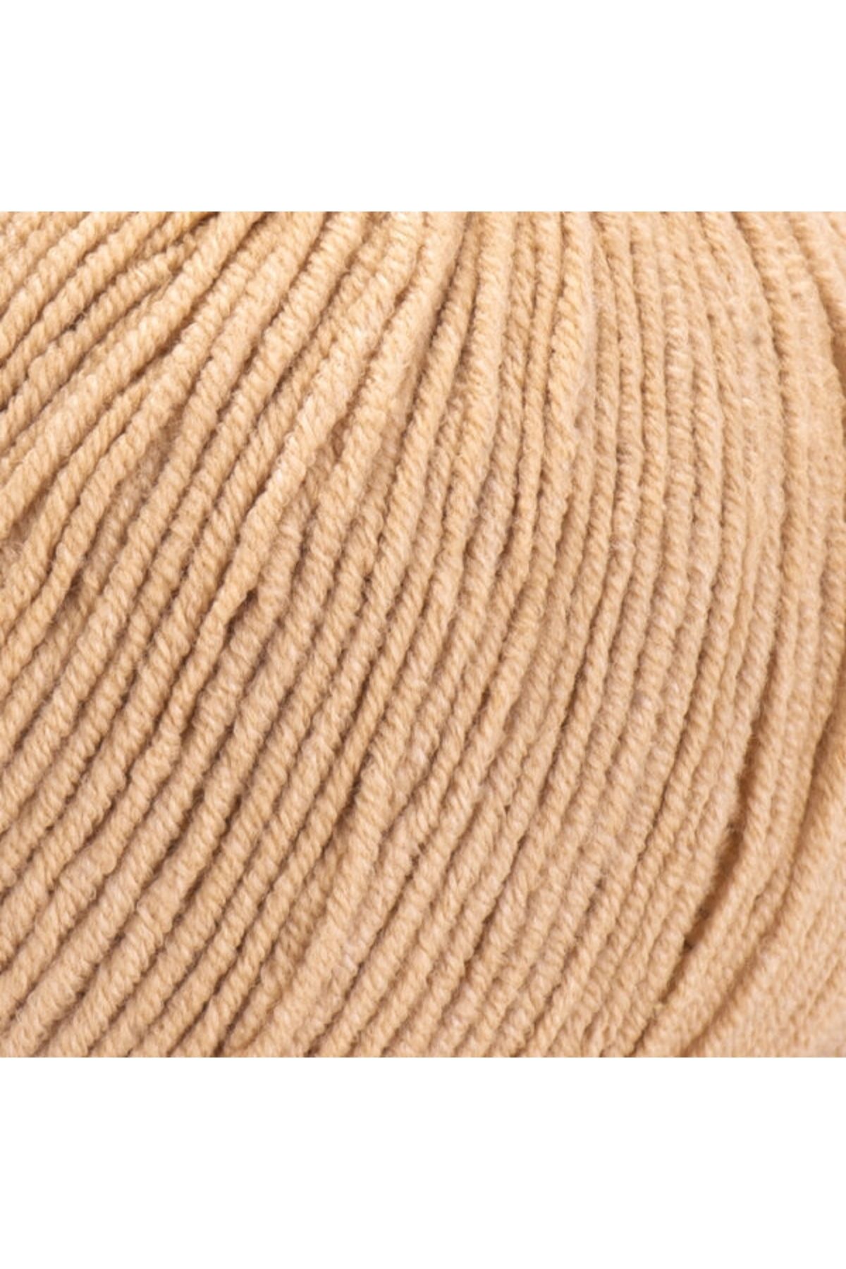 Yarnart-Yarn Art Jeans 07 Beige 3-Pack Amigurumi Knitting String Cardigan Knitting String Baby String Punch String 3-Pack 3