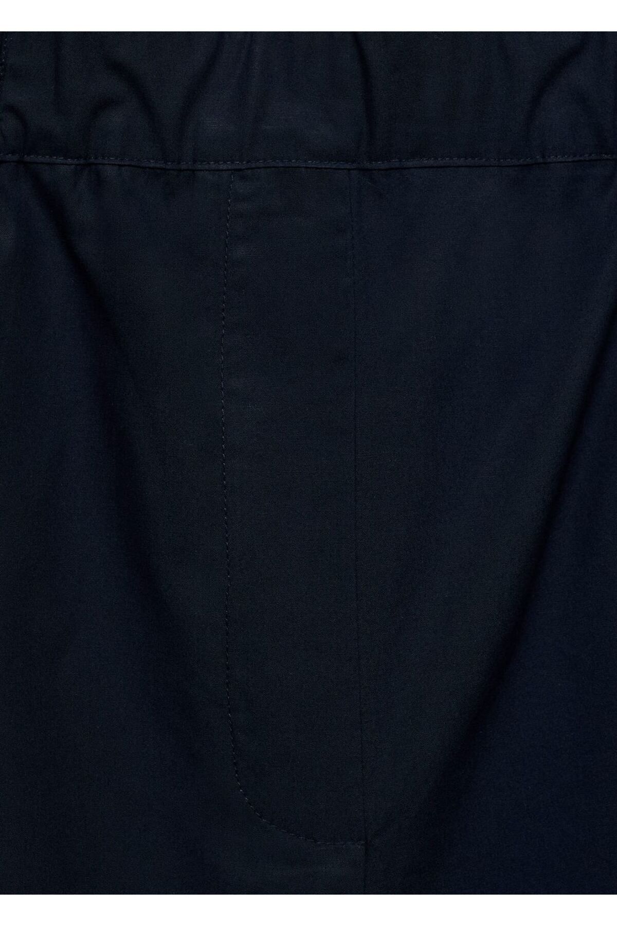MANGO Woman-Pantaloni Wideleg din bumbac 7