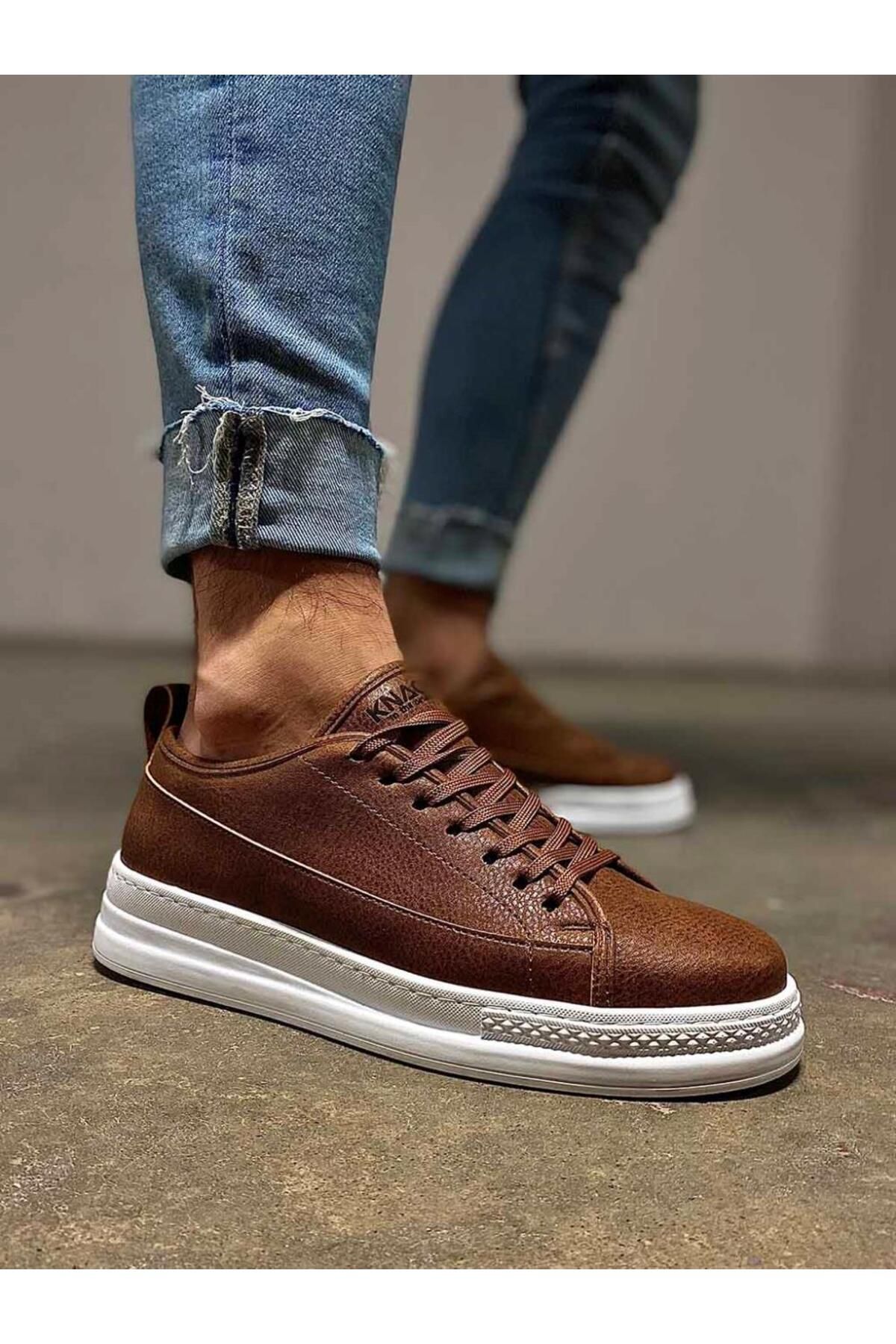 FAYMEM GLOBAL Sneakers Ayakkabı Taba
