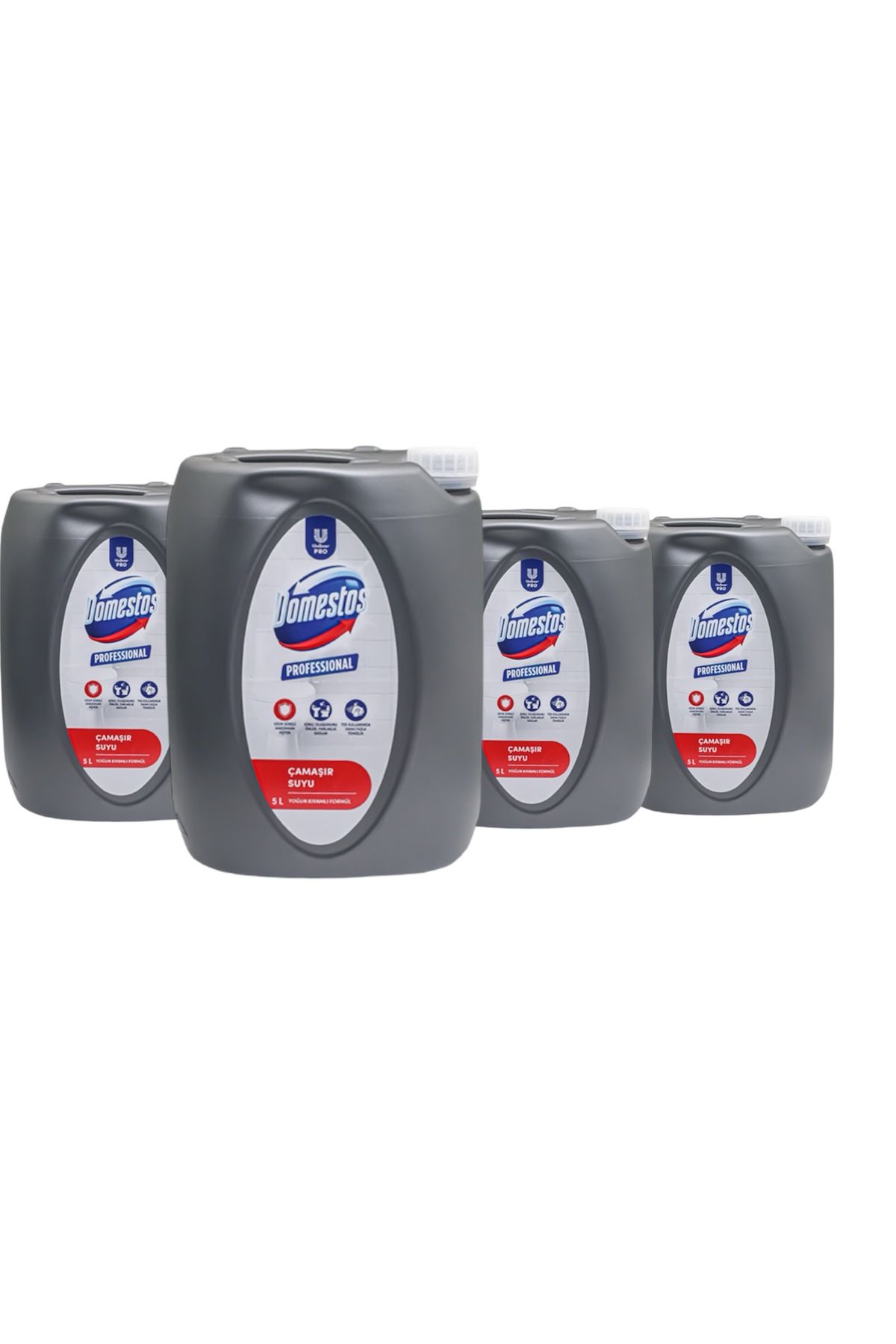 Domestos 5 lt çamaşır suyu ×4