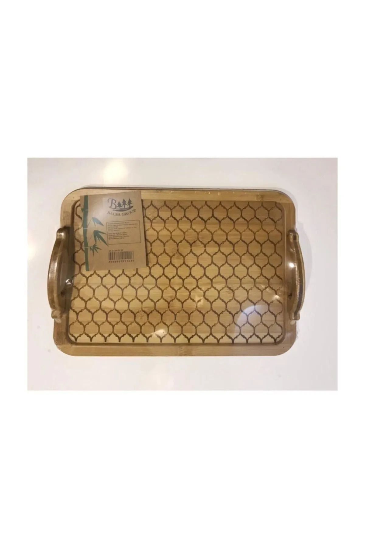 karadağsb Bambu Tepsi Dikdörtgen 39,2X30 Cm Royaleks-Dt3930