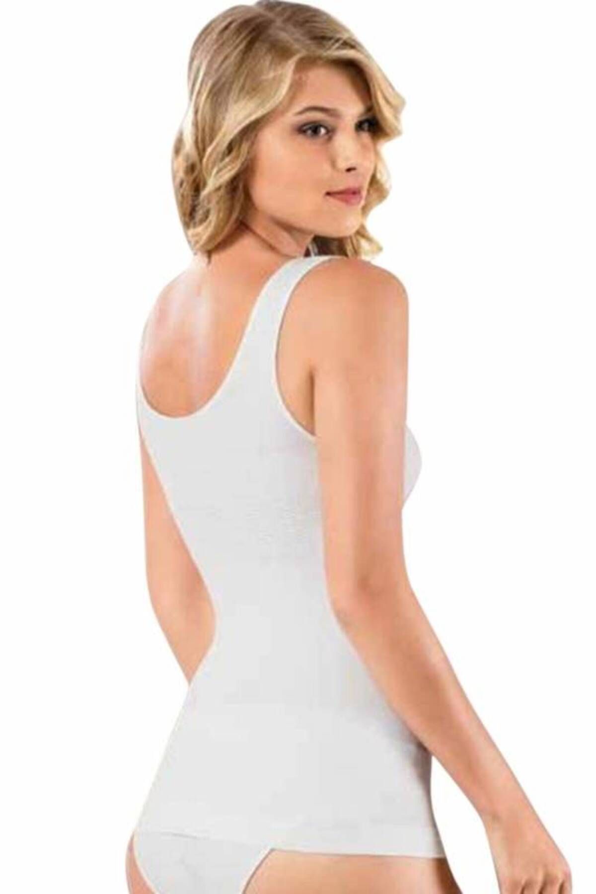 CENEN Form Time Geniş Askılı Korseli Atlet 6044