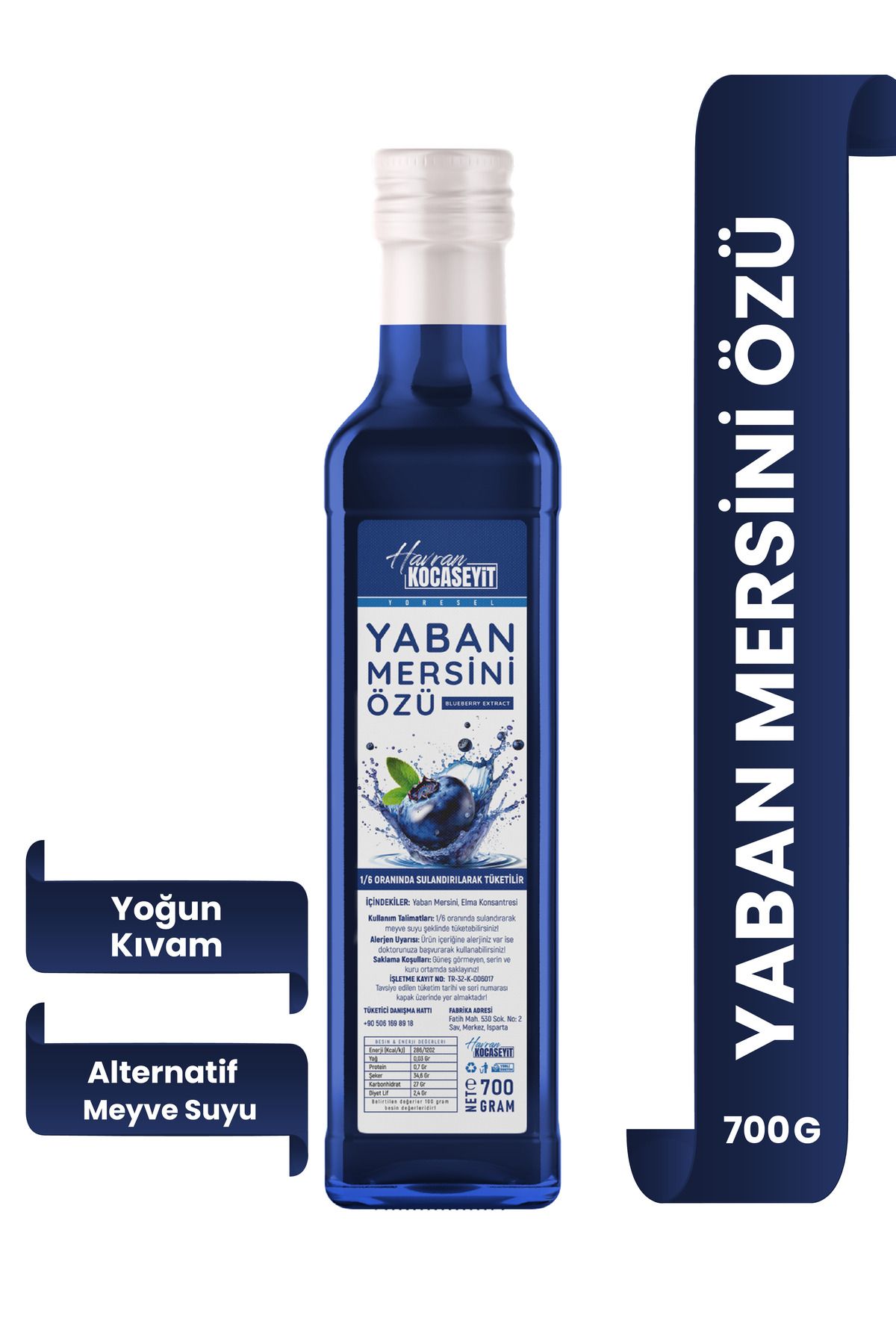 Genel Markalar Yaban Mersini 700 gr