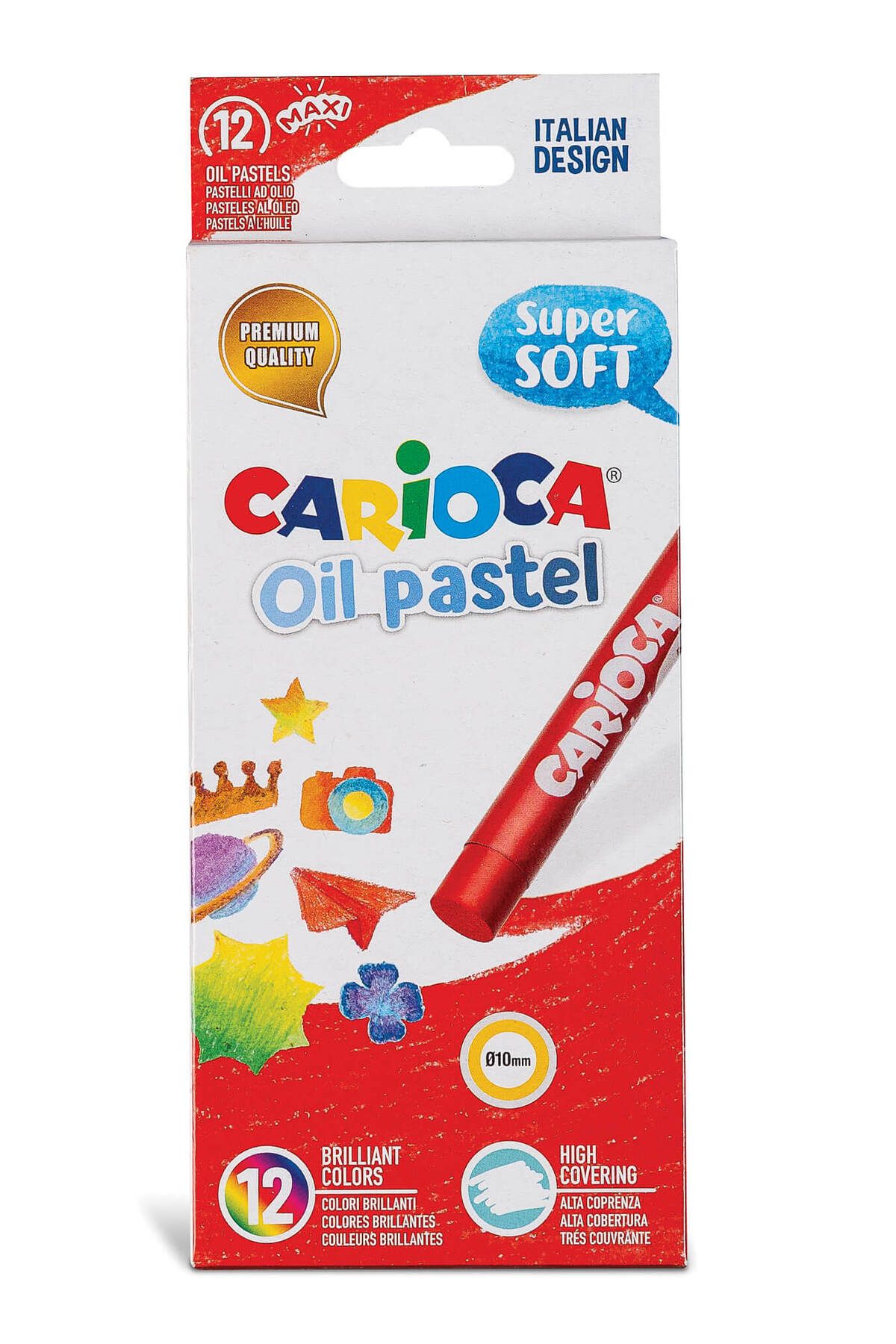 CARIOCA Yağlı Pastel Boya Kalemi 12'li