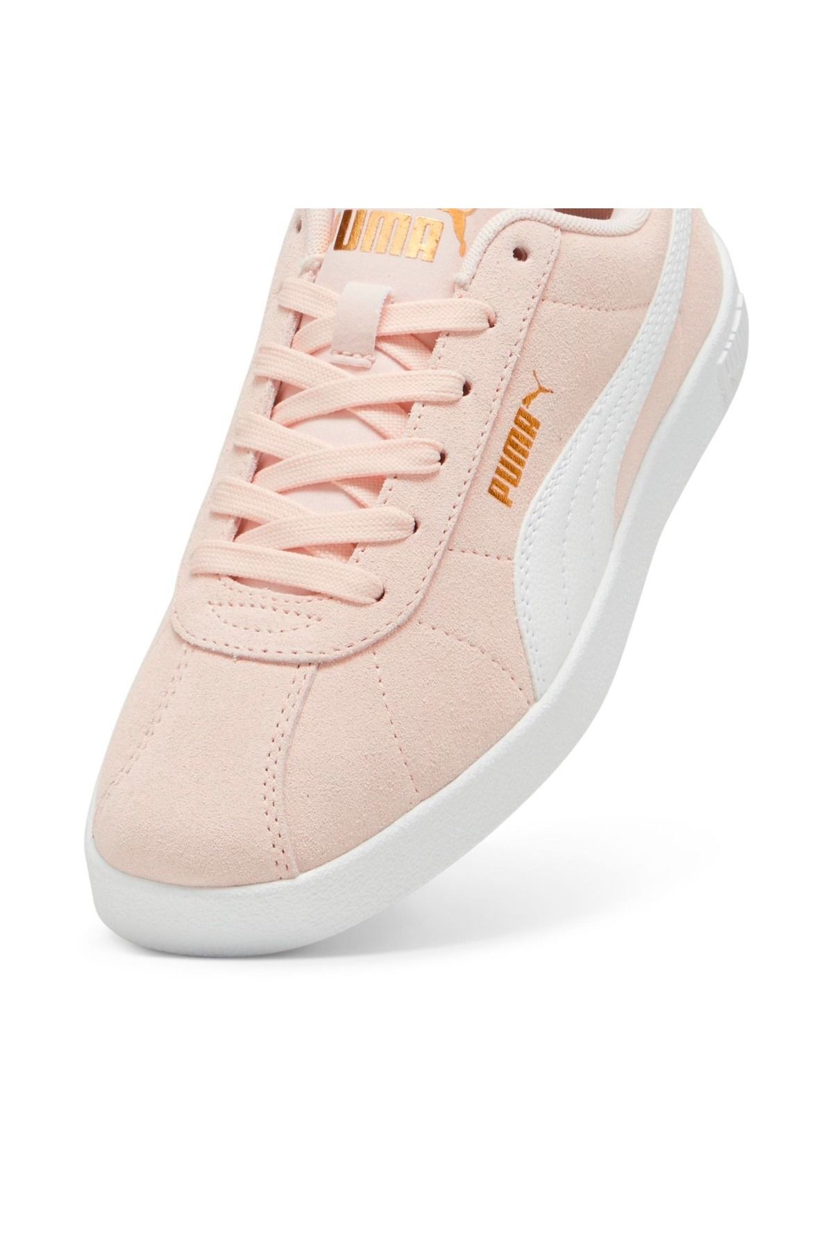 Puma-تزلج PUMA Club II-Island Pink وPUMA White-Gold 3
