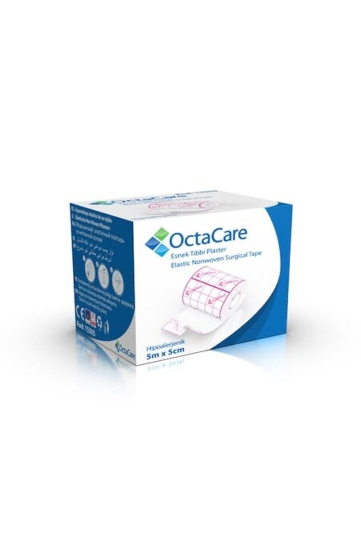 Octacare Fix Esnek Flaster 5 M X 5 Cm