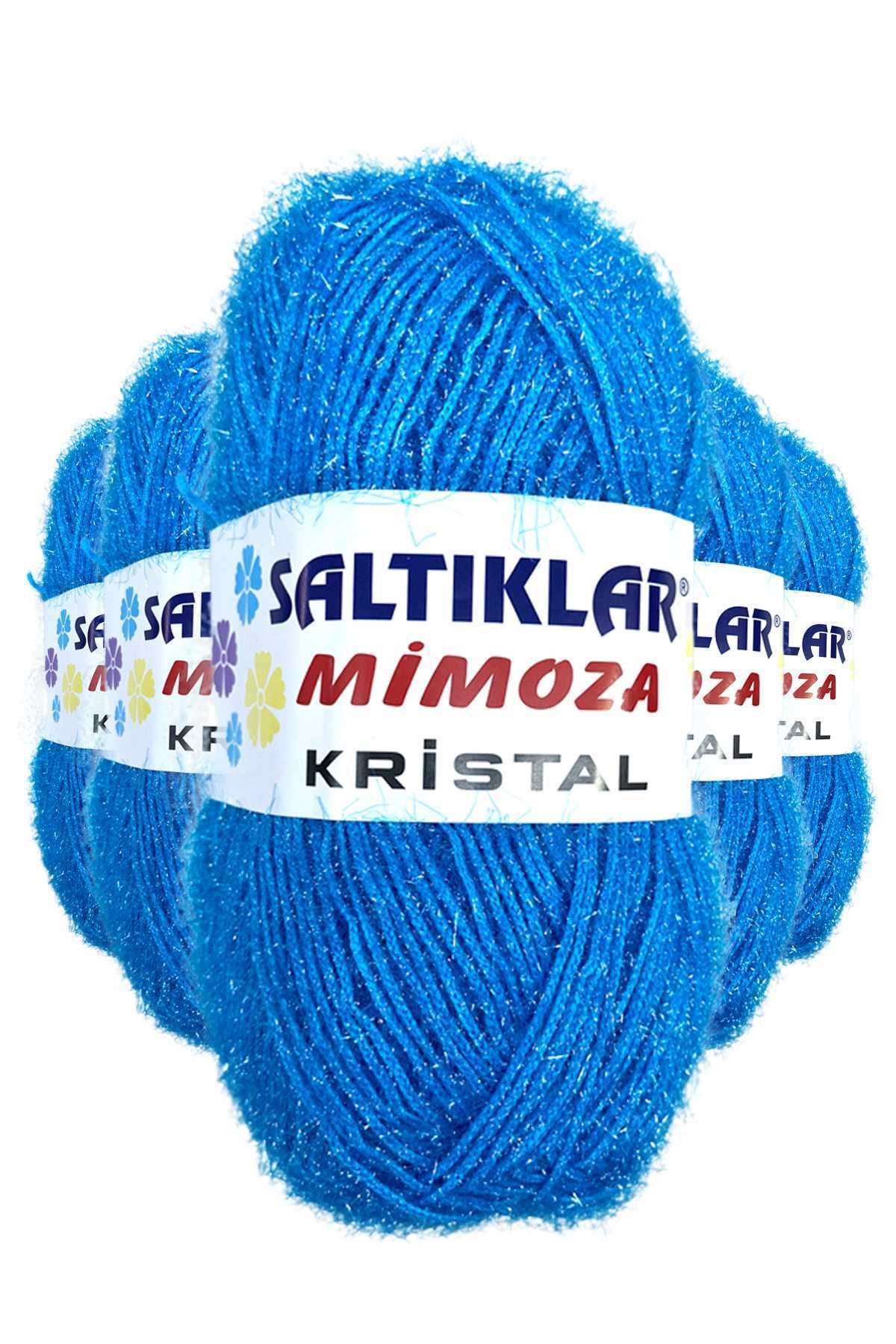 SALTIKLAR 5 Adet Mimoza Kristal Işıltılı Şal Patik Yelek İpi 03