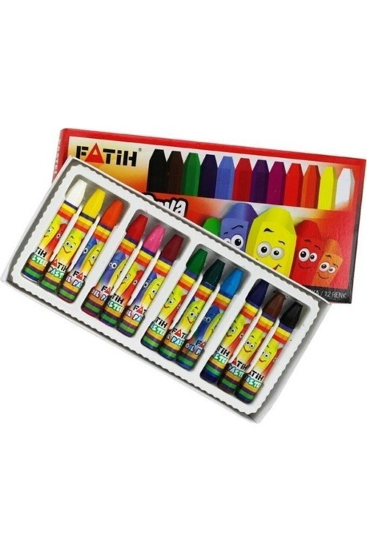 Fatih Pastel Boya 12 Li 34012