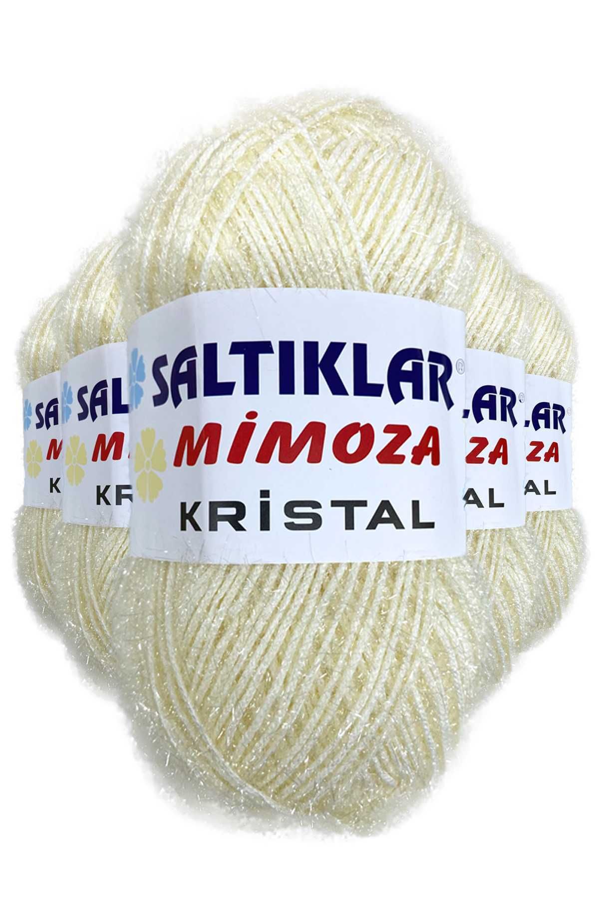 CNKY05 5 Adet Mimoza Kristal Işıltılı Şal Patik Yelek İpi 65