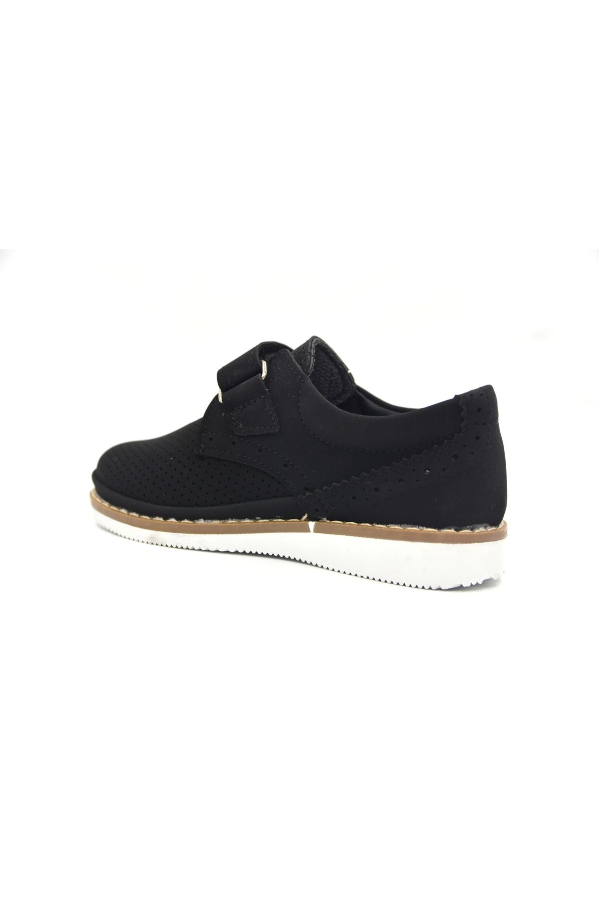 maxxi-Bărbați Clasici Băieți Circumcizie Pantofi Casual Negru Suede 4