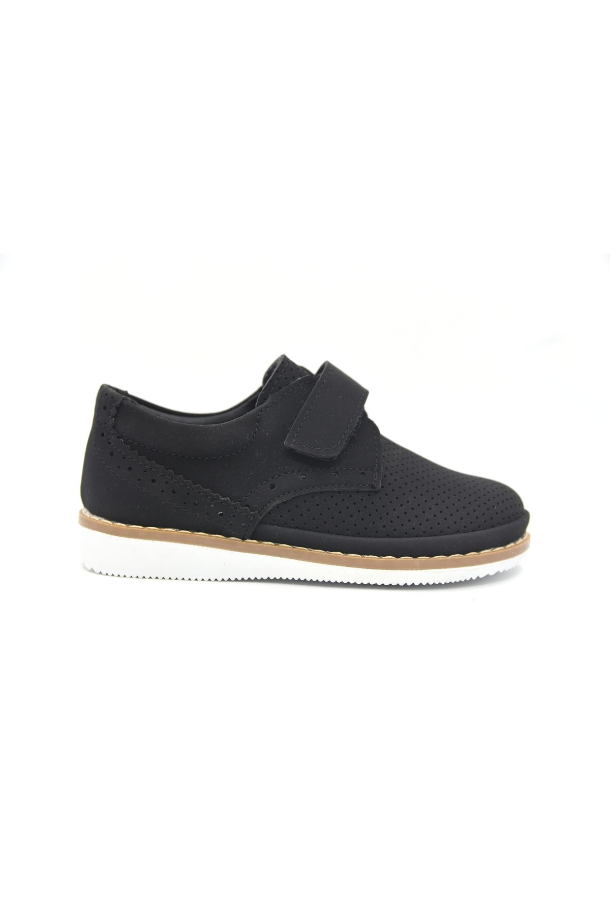 maxxi-Bărbați Clasici Băieți Circumcizie Pantofi Casual Negru Suede 3