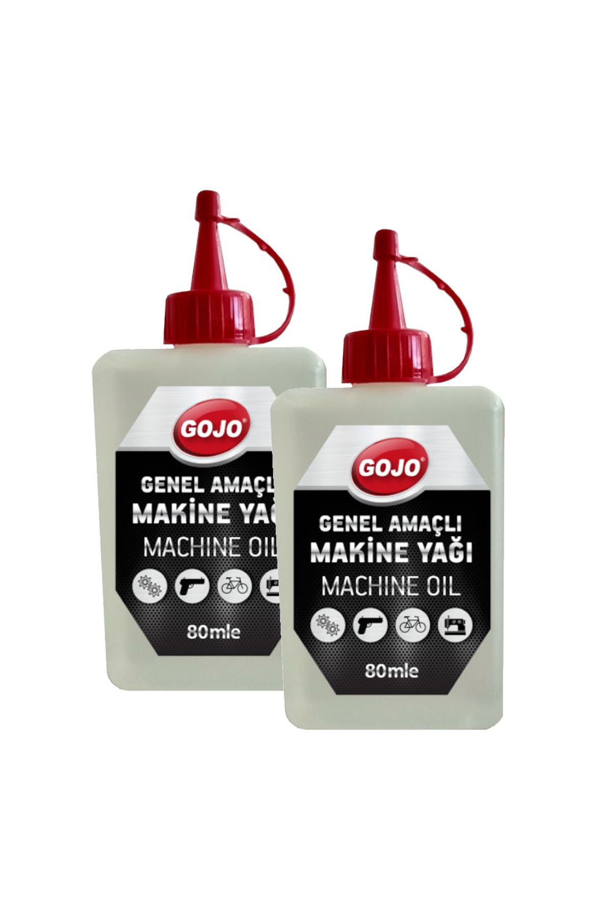 Gojo Makine Yağı 80 ml 2' Li Set