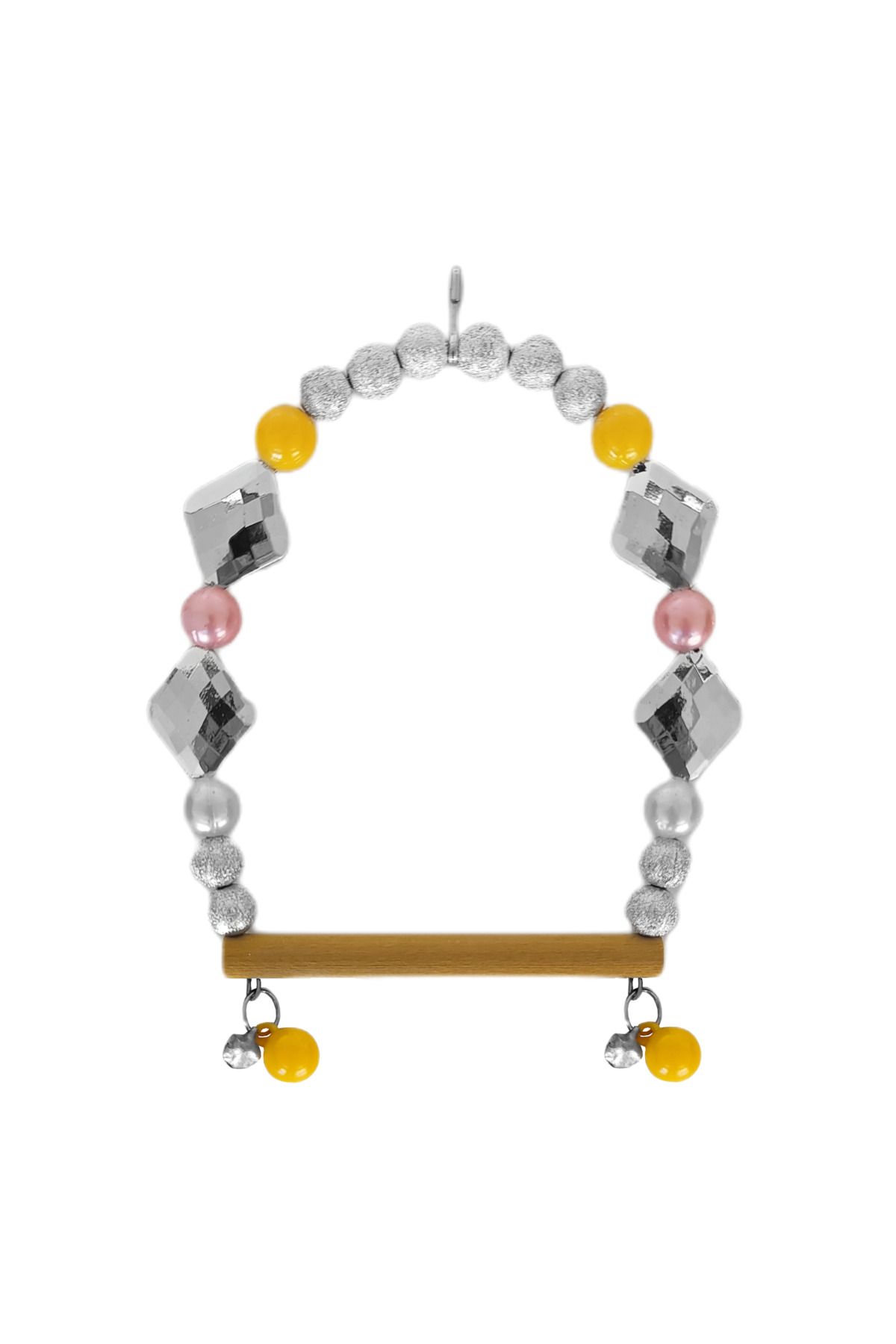 CEKAVE-Bird Swing Large Shiny Beads 10-16 cm 3