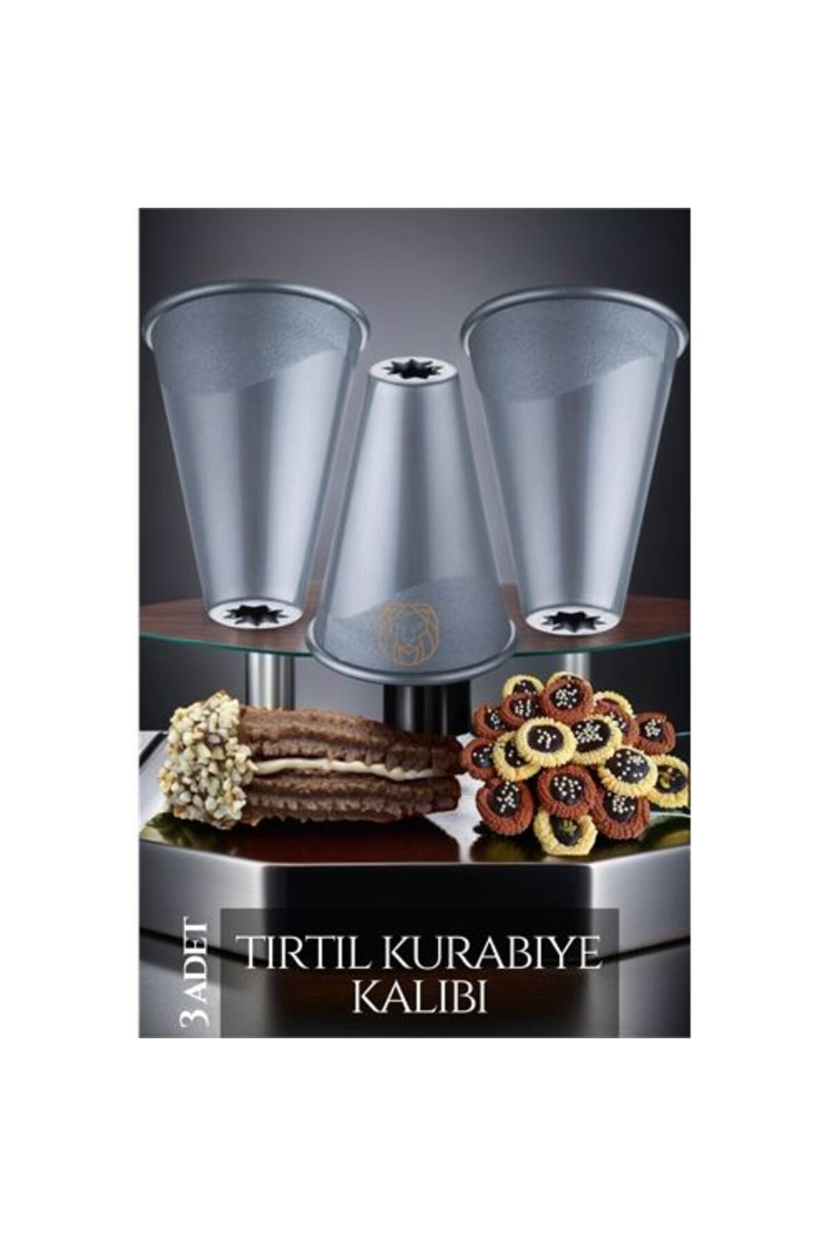 Ladesmedya ModaCar 3 lü Tırtıl Kurabiye Şekillendirici Fracassi Design