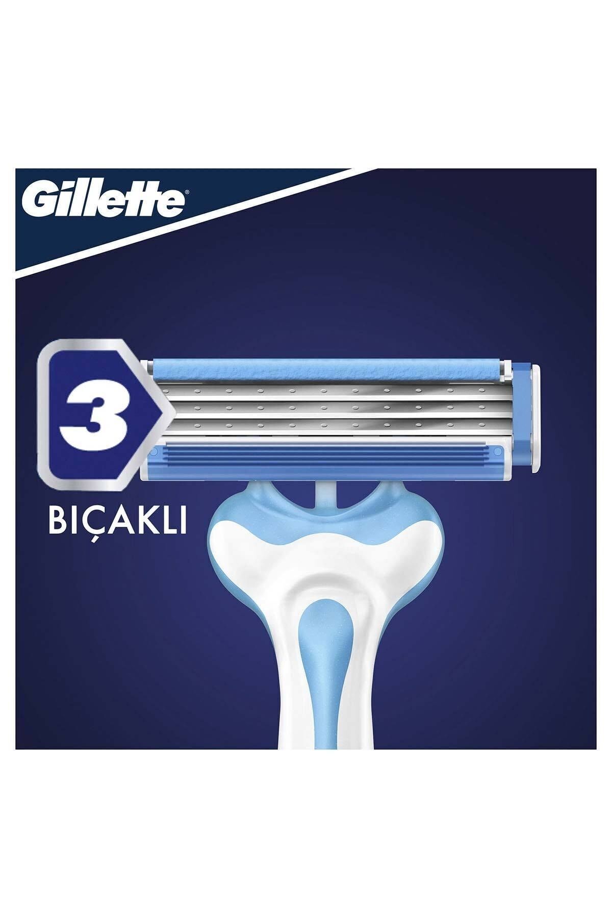 Gillette-Blue3 Cool 3 blades 6 razors --- Gillette Blue 3 Cool Men's Razors 6 pieces 4