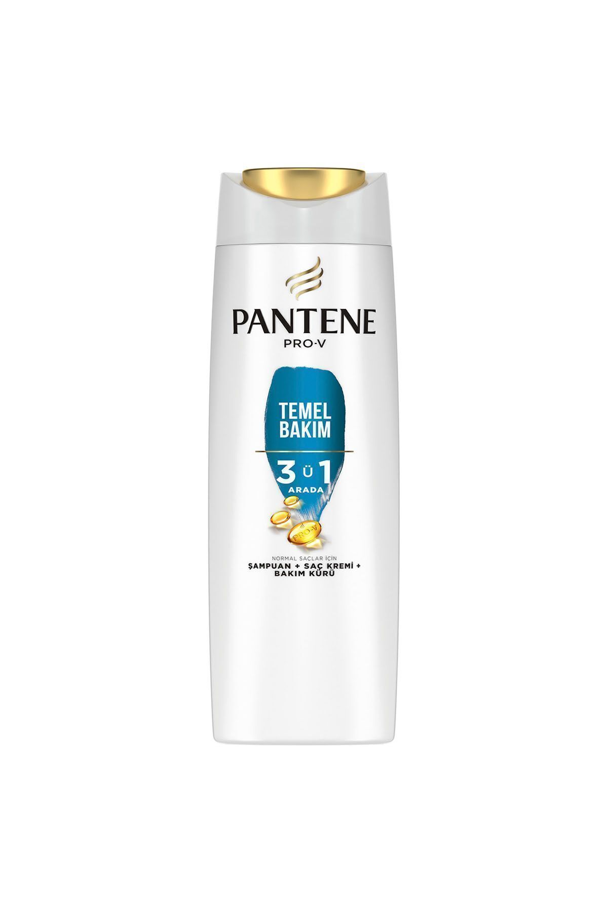 Pantene-200 ml Basic Care Shampoo - 3 in 1 2