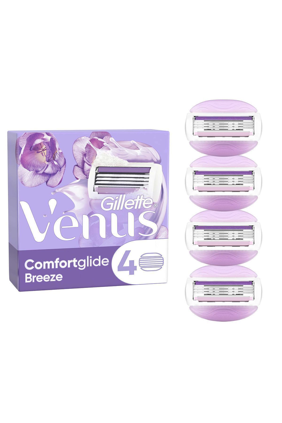 Gillette Venus Comfort Glide Breeze 4 Adet Yedek Başlık