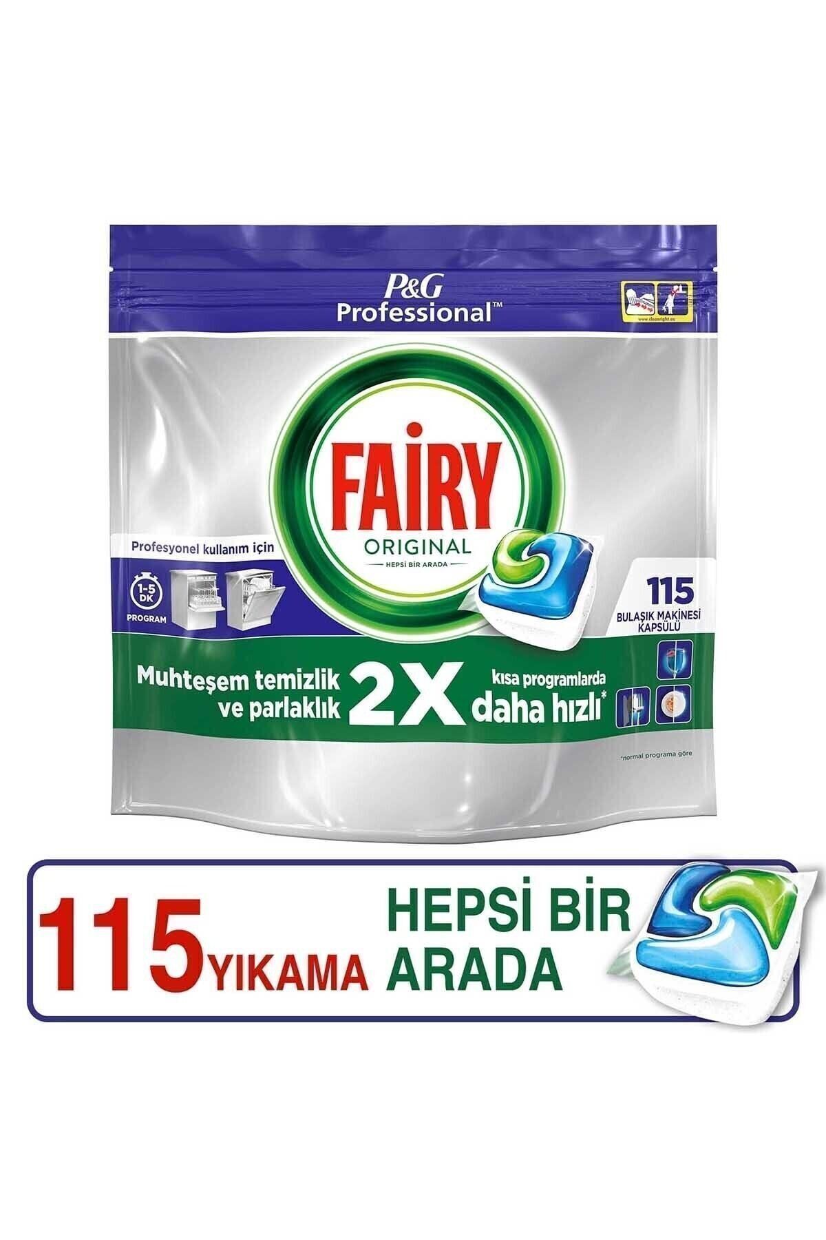 Fairy Hepsi Bir Arada Bulaşık Makinesi Tableti 115'li