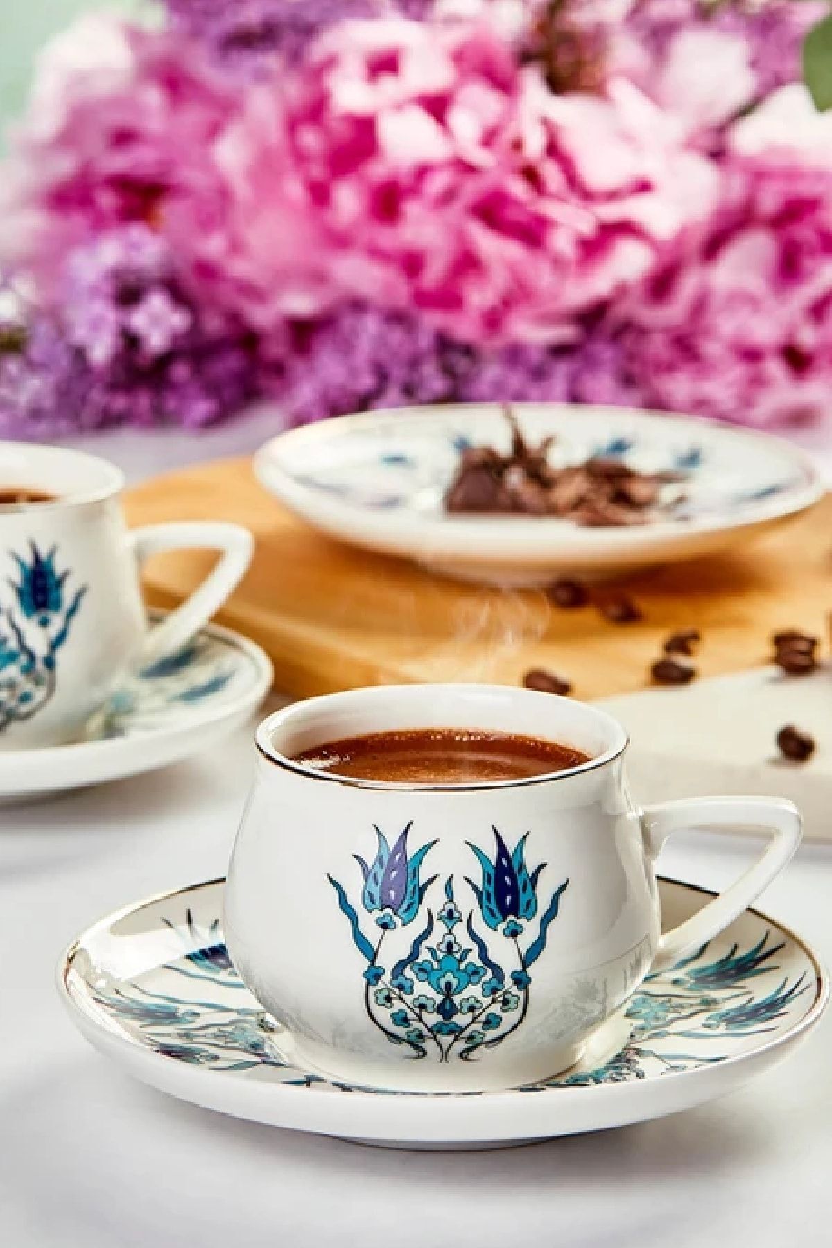 Karaca-Set cești de cafea İznik New Form pentru 6 persoane 100 ml 5