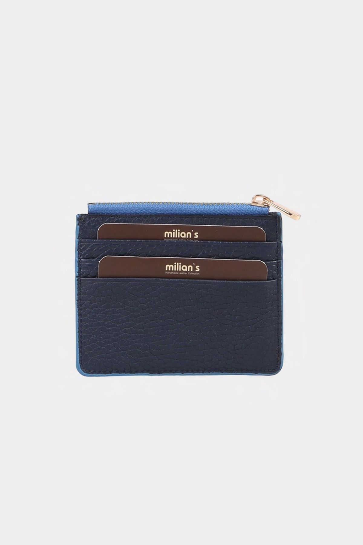 Milian's-3765 Model Milian's - Genuine Leather, Small Size, Multi-Card Holder Horizontal Wallet 3