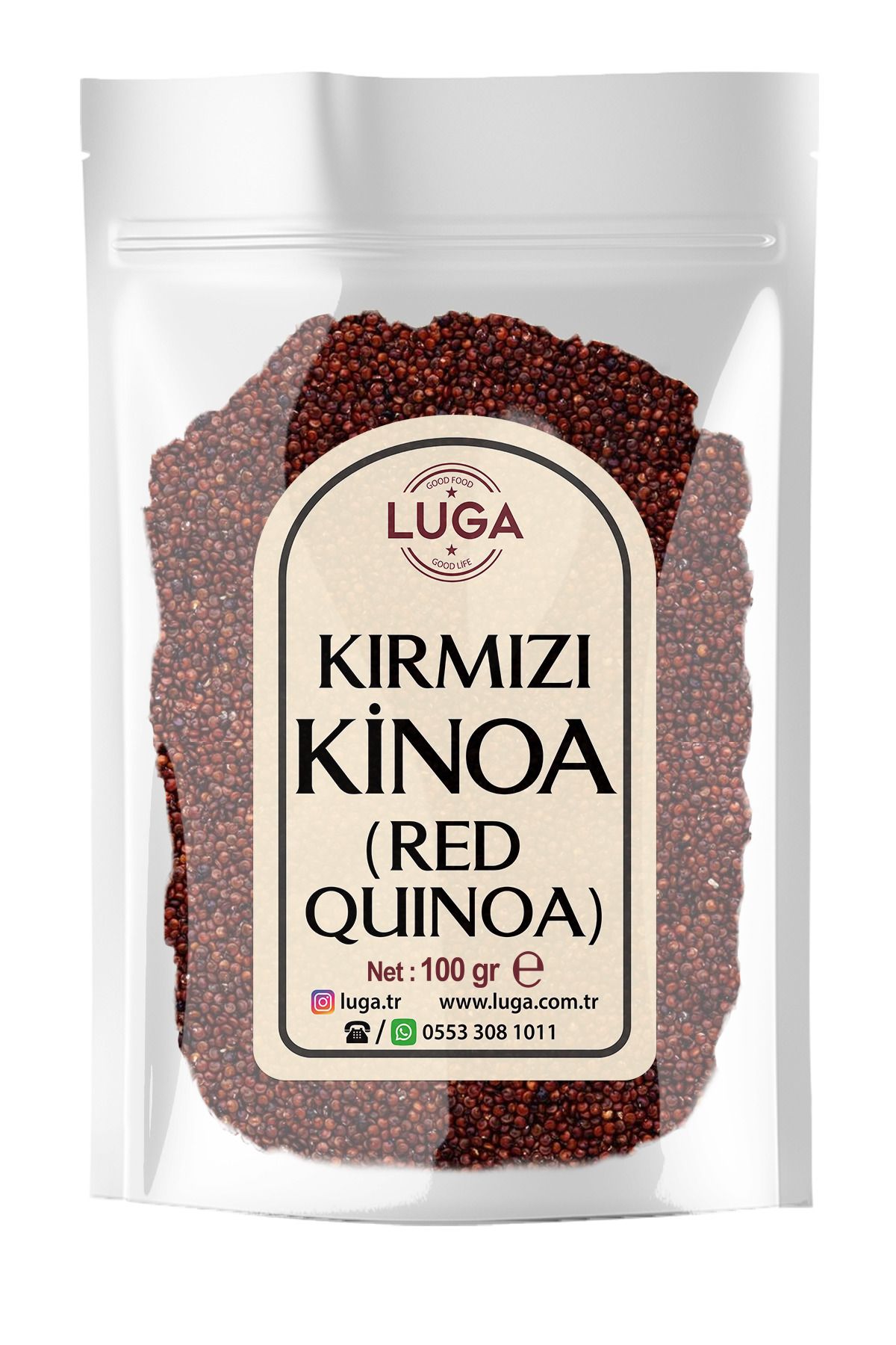 Luga Glutensiz Siyah Kinoa Tohumu 100 gr