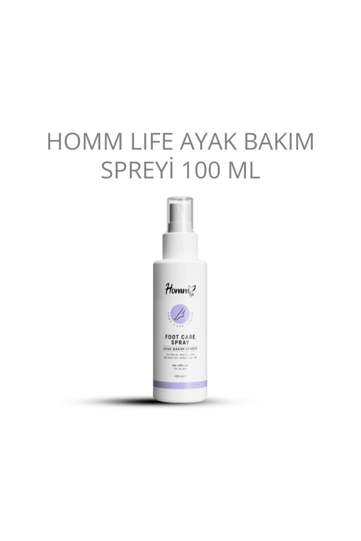 Homm Bitkisel HOMM LIFE AYAK BAKIM SPREYİ 100 ML