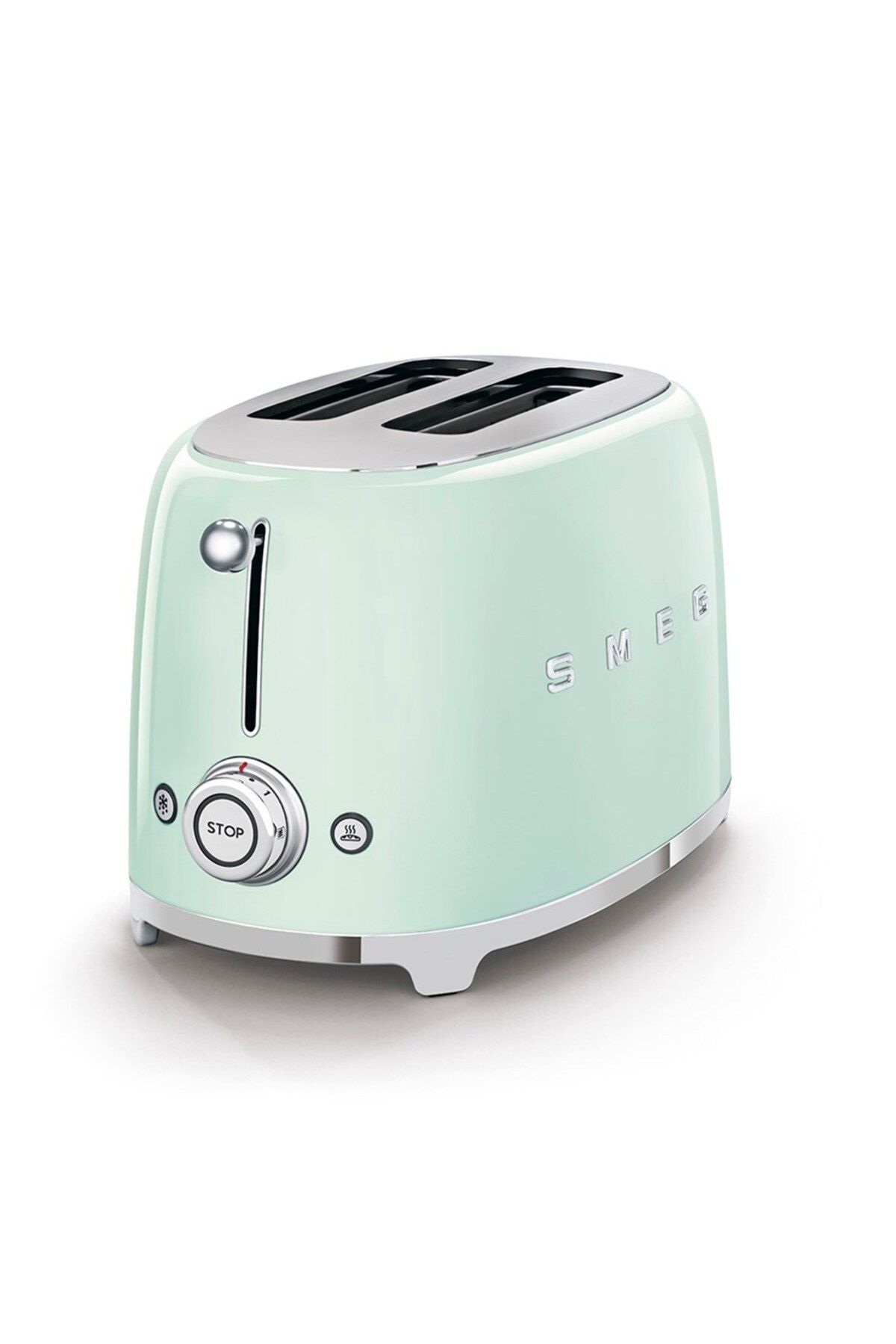 SMEG-Pastel Green 2X1 Toaster Set - Tsf01Pgeu 2