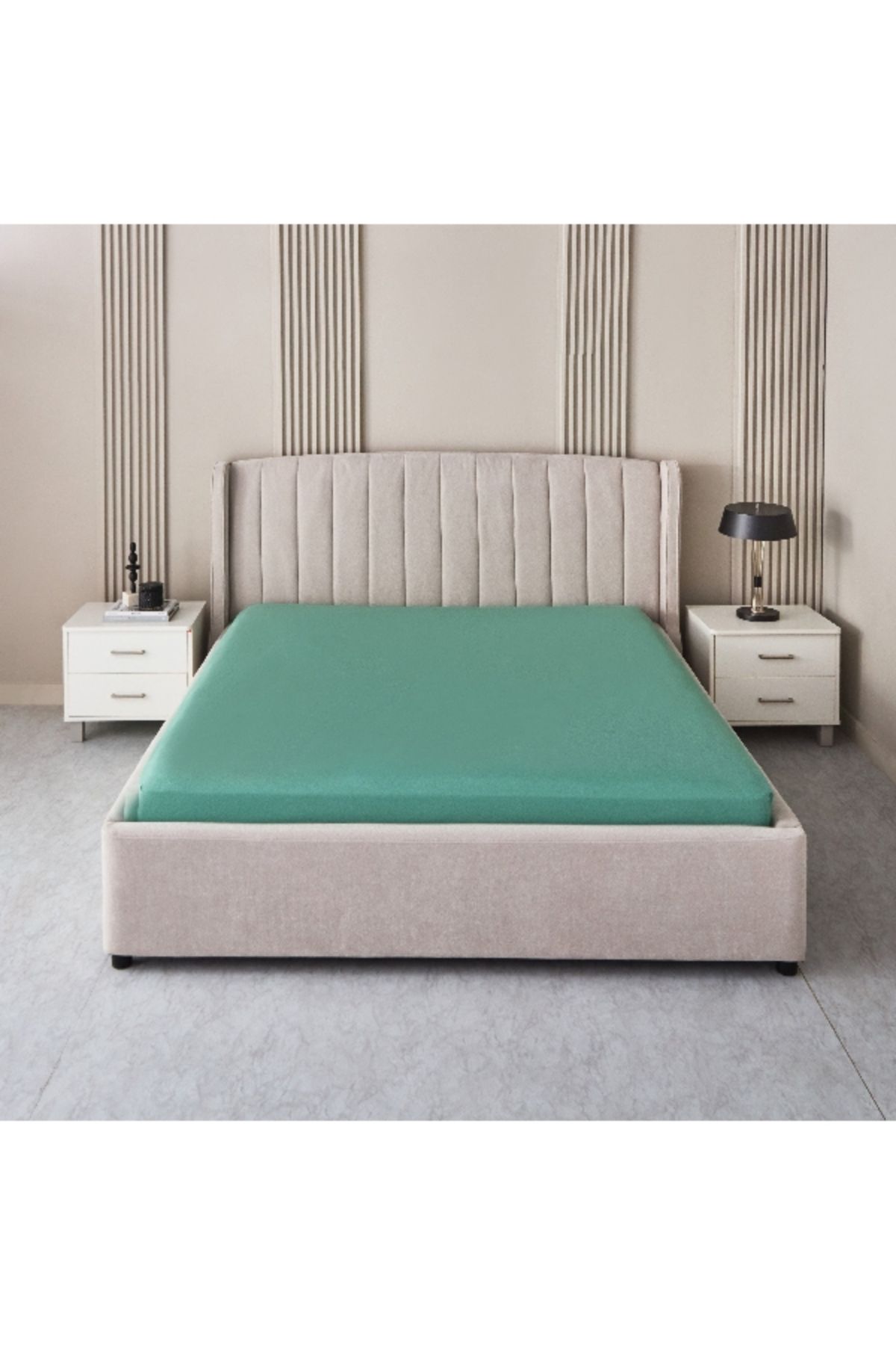 Home Box-ملاءة سرير دربي كوين من الألياف الدقيقة الصلبة - 150×200+25 سم 2
