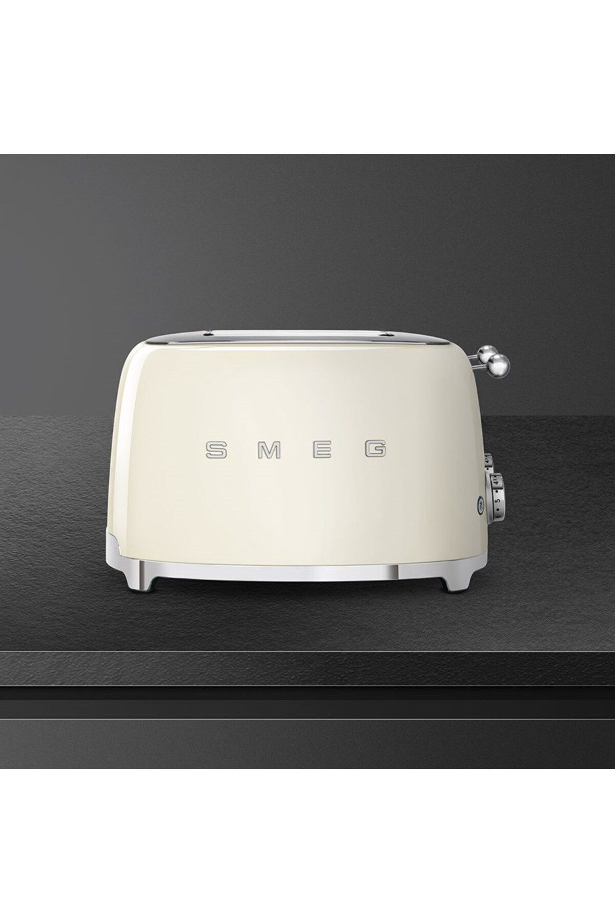 SMEG-Tsf03creu Cream Toaster 4 Slots 2