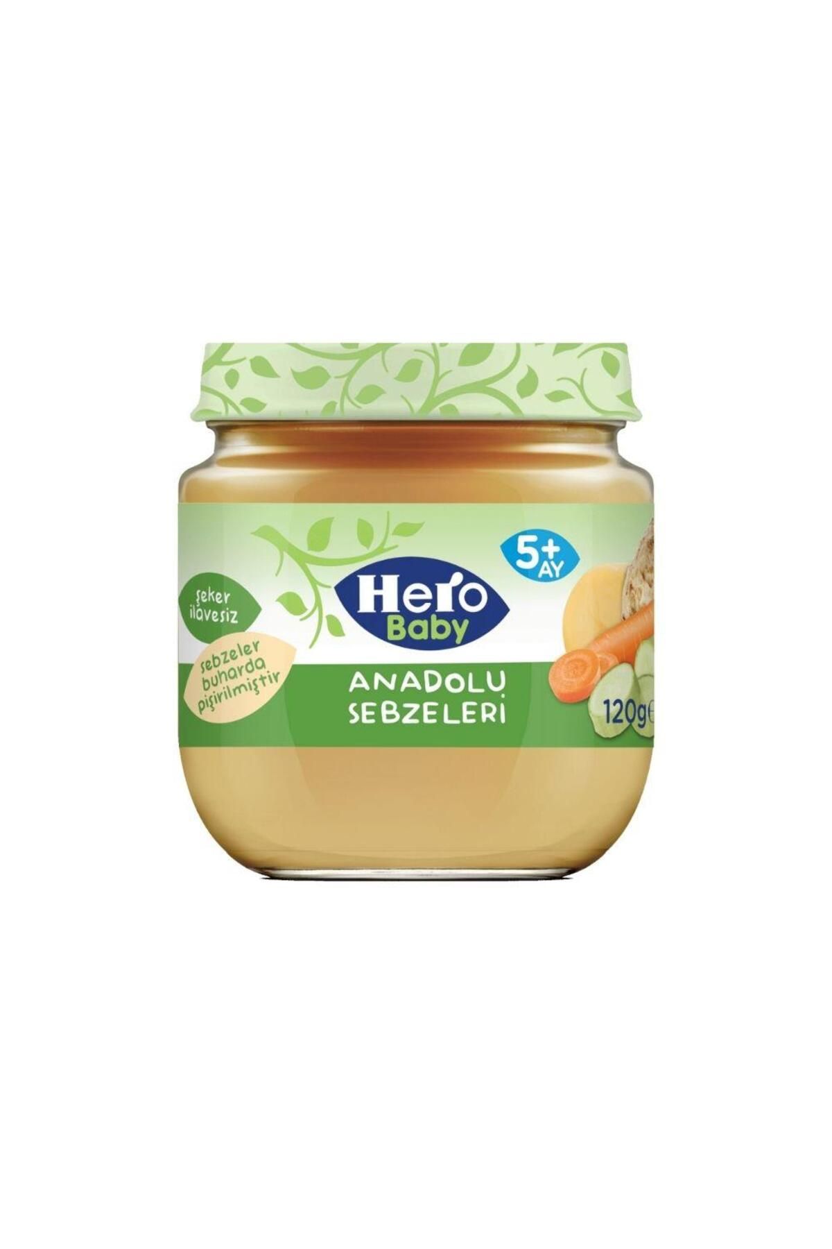 Hero Baby Anadolu Sebzeleri Kavanoz Maması 120 gr