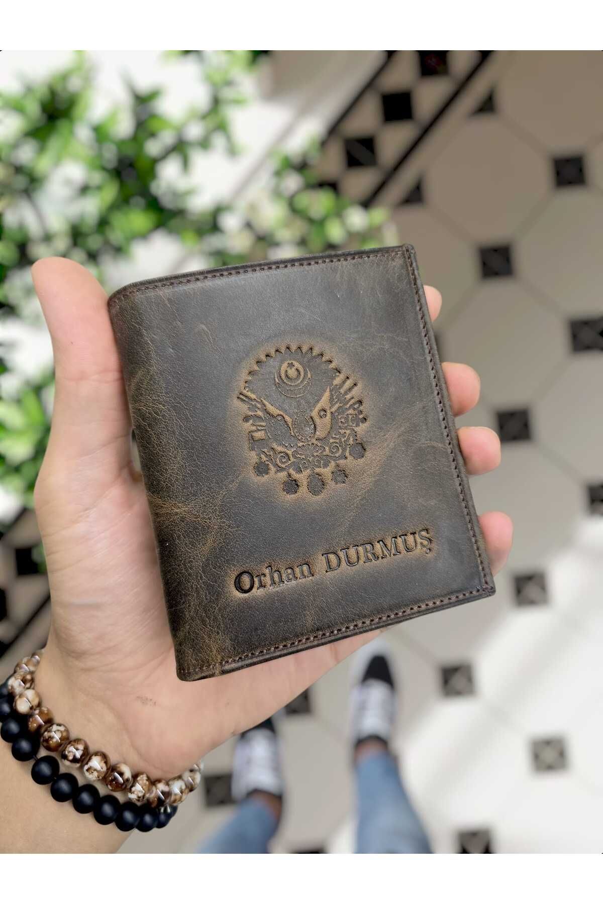 کیف پول مردانه VISSO 114 نام چرمی گوشت گاو واقعی Visso leather