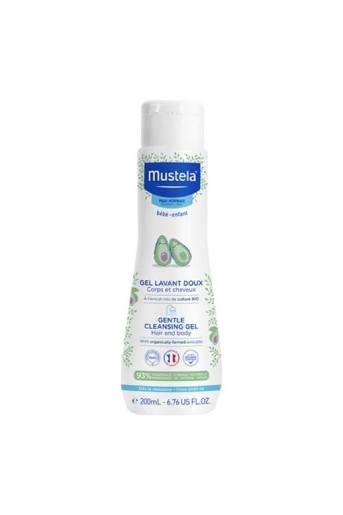 Mustela Gentle Cleansing Dermo Cleansing Yenidoğan Saç Vücut Şampuanı 200 ml