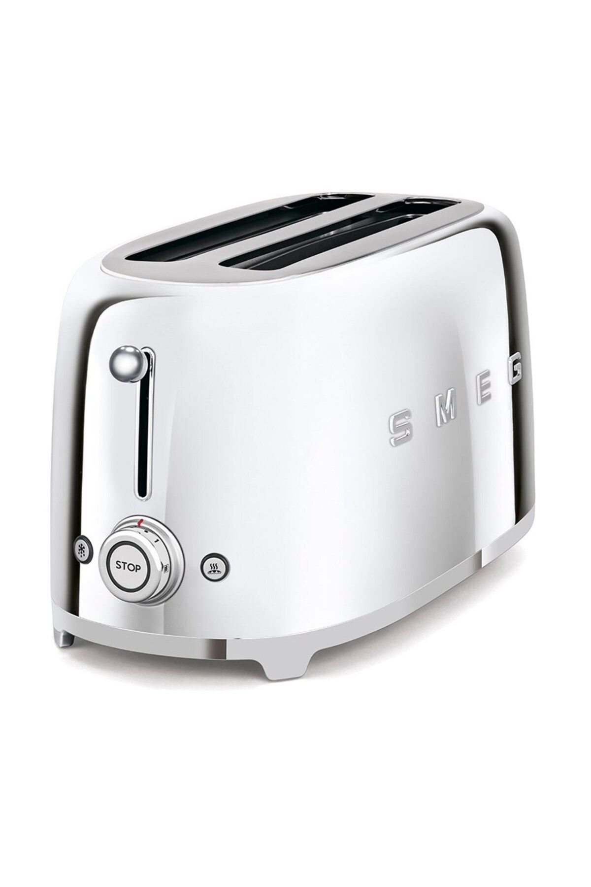 SMEG-محمصة خبز بلون فولاذي 2x4 3