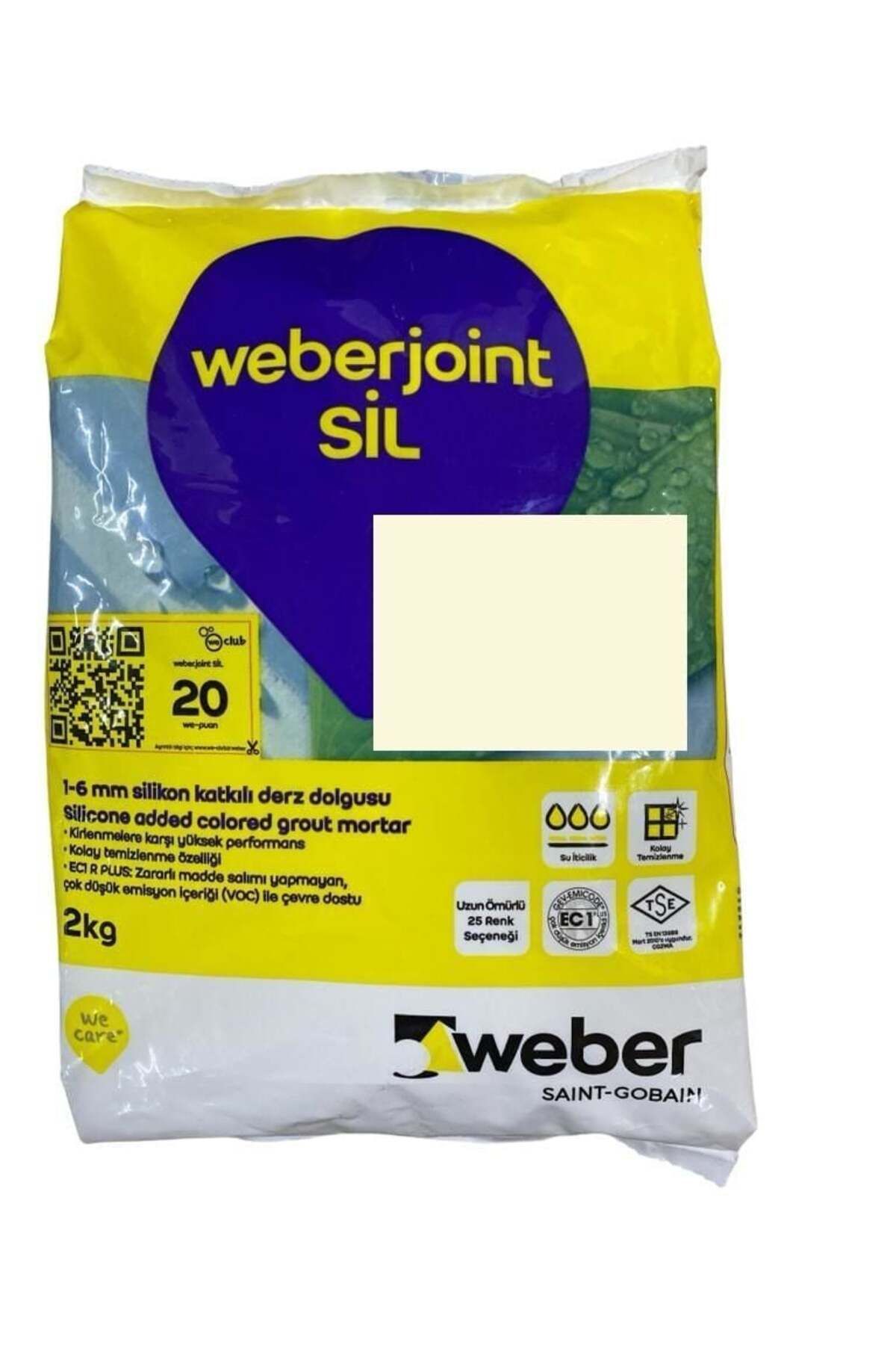 NeoNext Weber Joint Sil 409 Bozdağ Krem Derz Dolgu 2 Kg