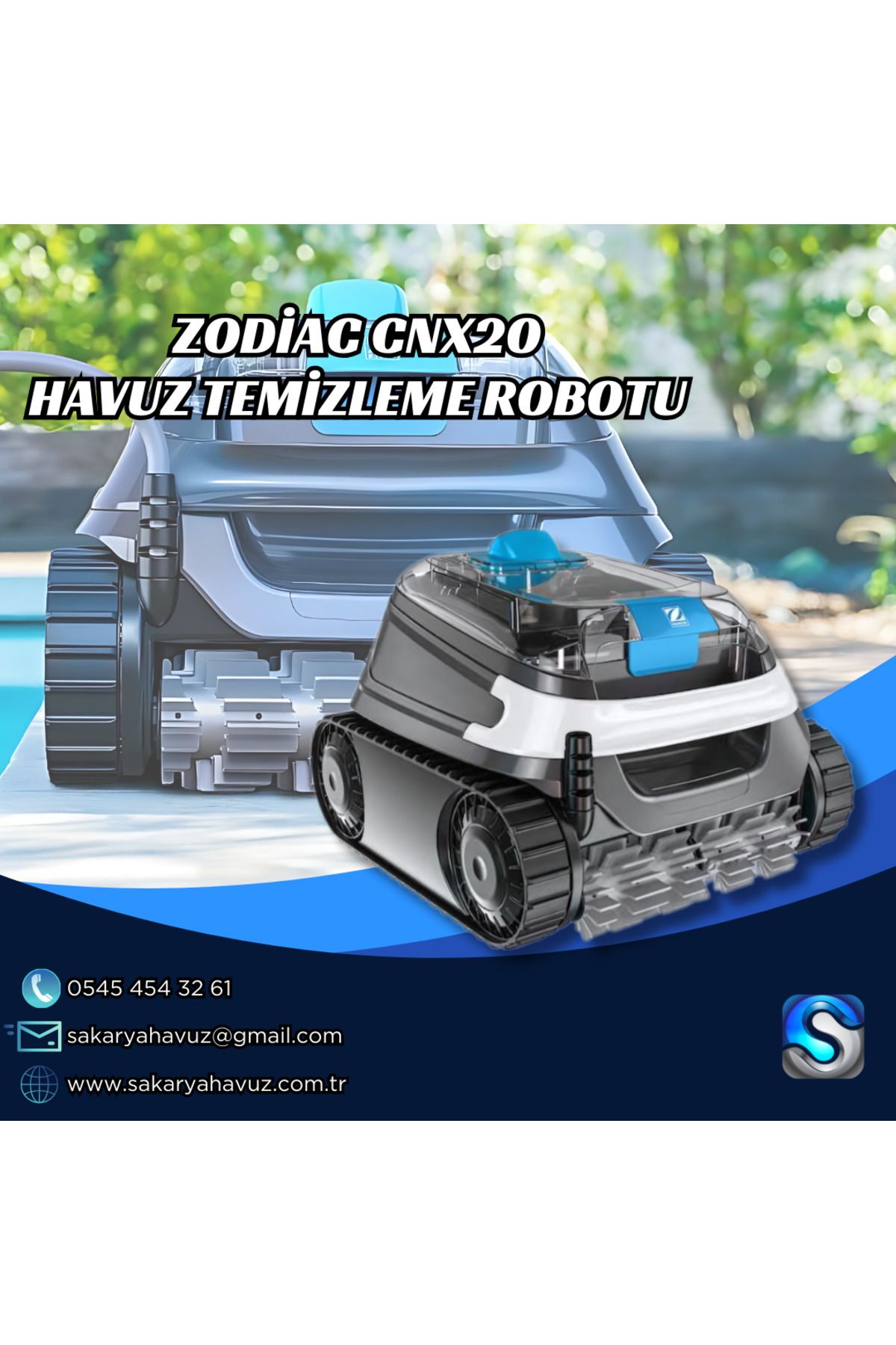 Zodiac ZODİAC CNX20 HAVUZ TEMİZLİK ROBOTU