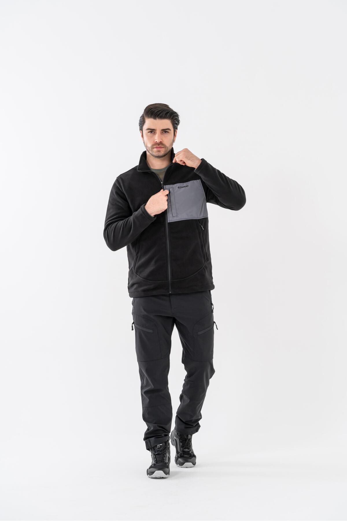 Combat Tactical-Fleece Cardigan - Model 325 6