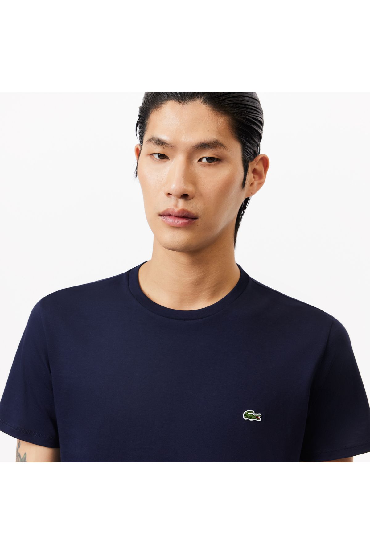 تی شرت آبی مردانه Sport Pánské Tri؟ اورجینال Lacoste