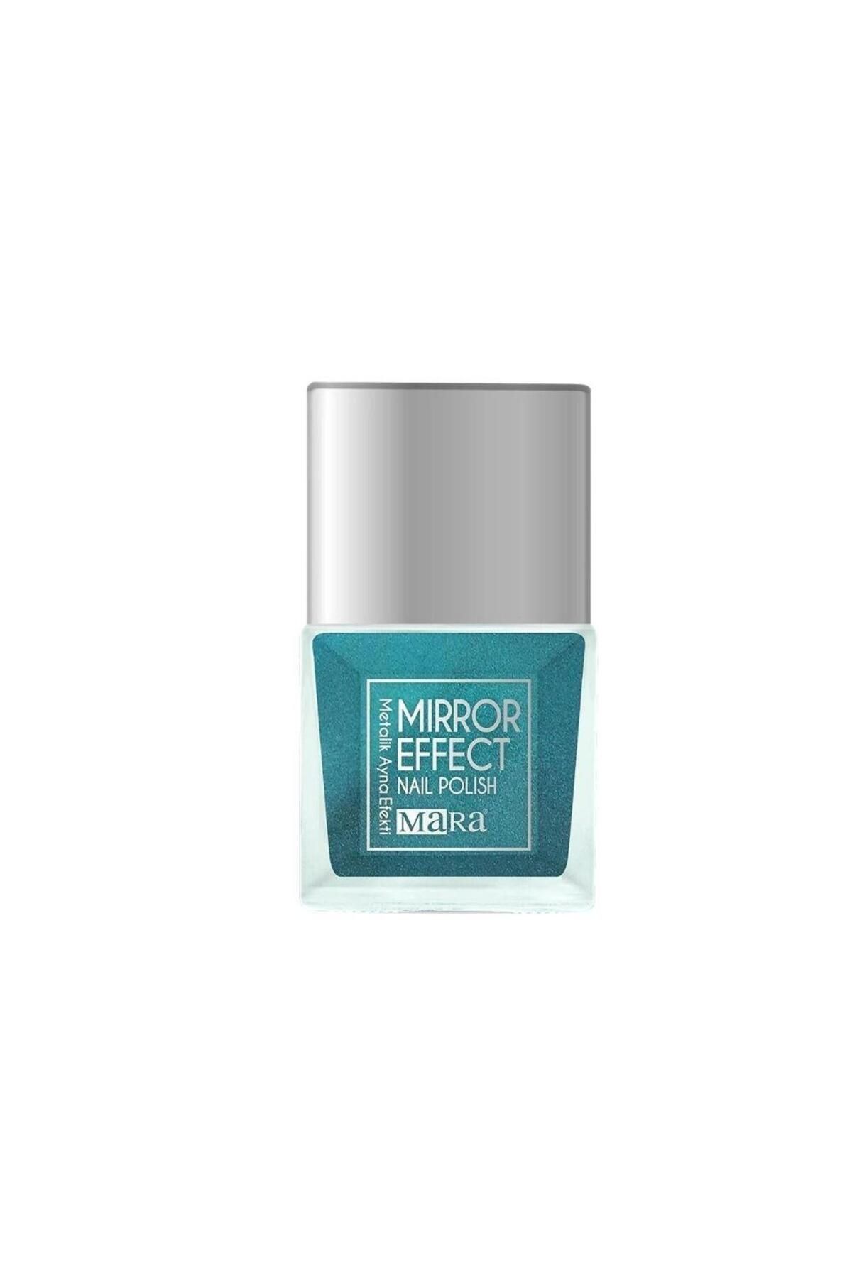 Mara Mirror Effect Metalik Ayna Efektli Oje Mavi 15 ml