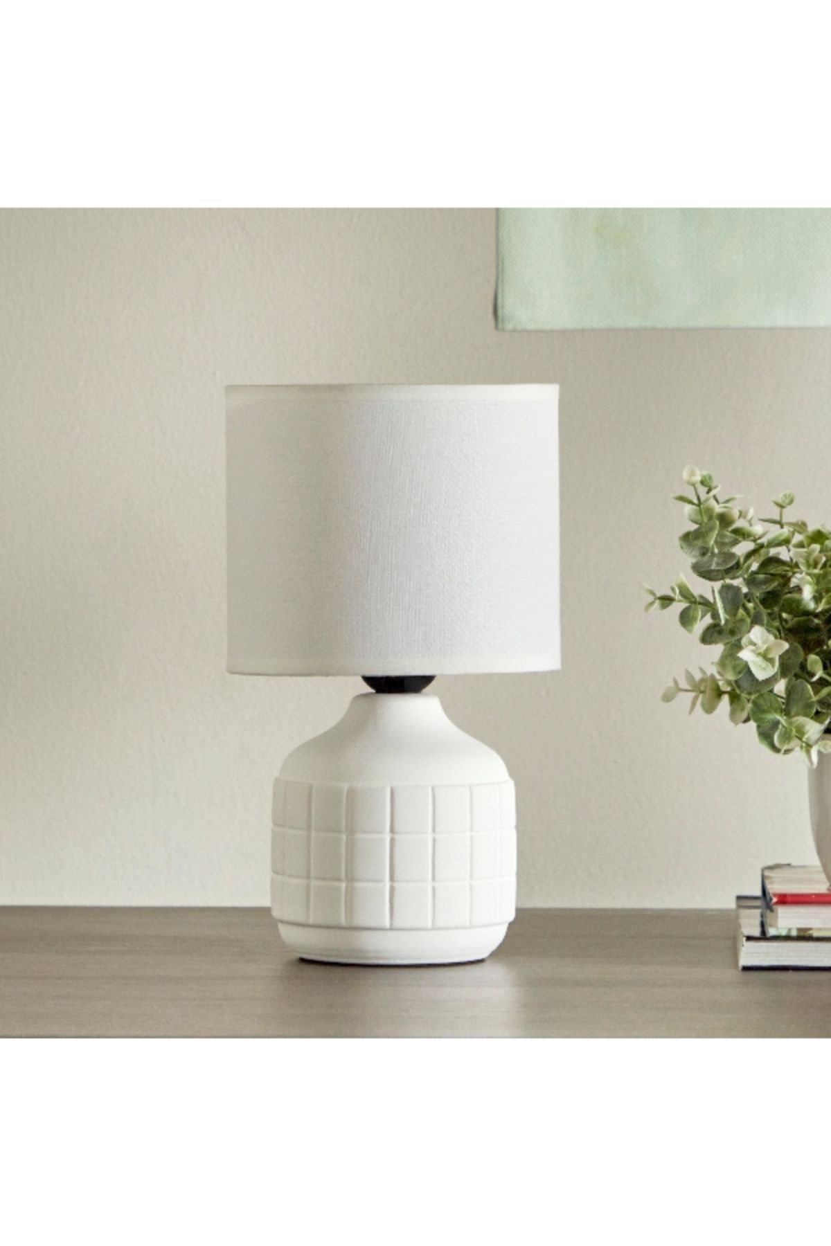Home Box Gletan Ceramic Table Lamp - 15x15x30 cm