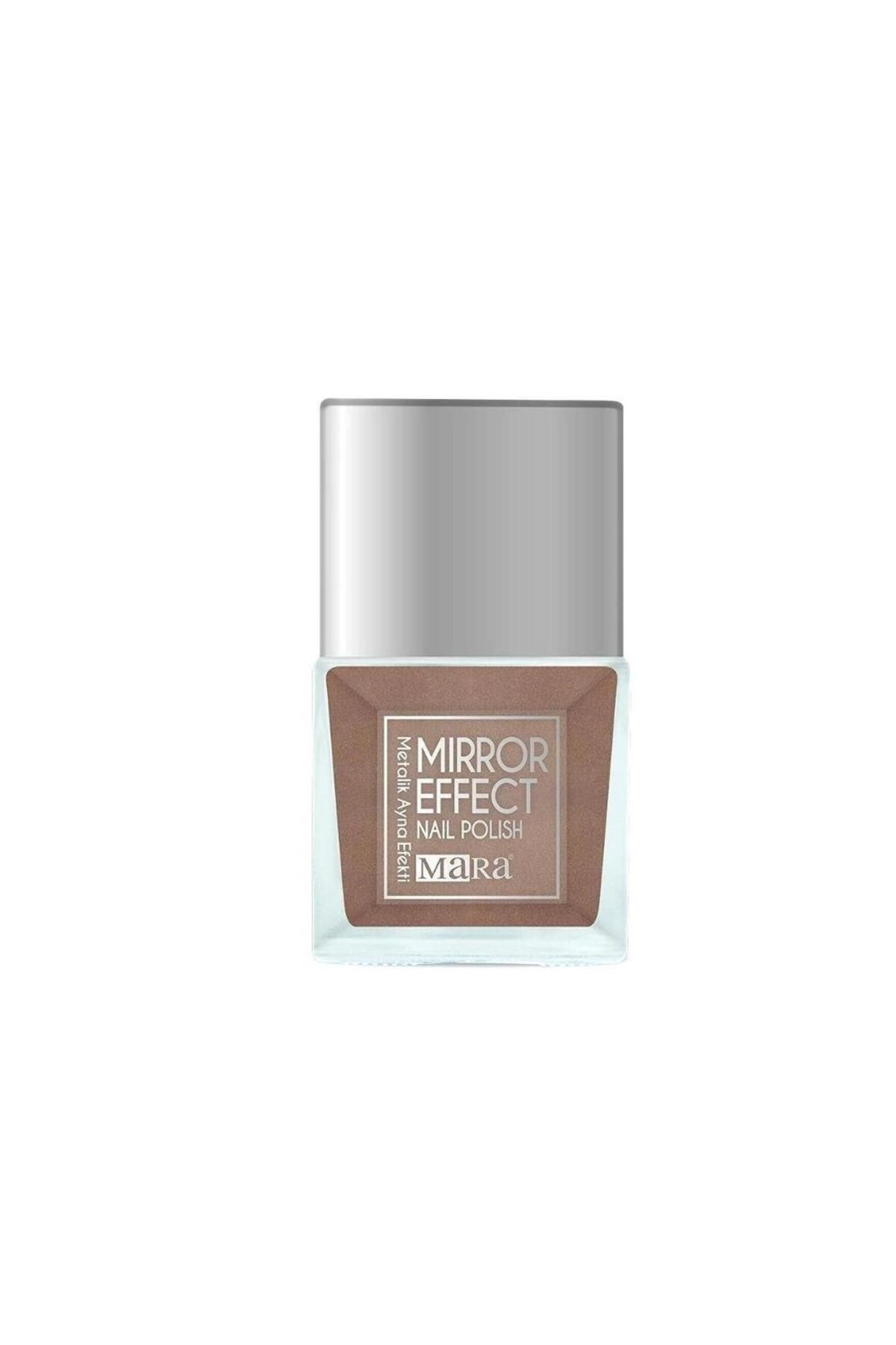 Mara Mirror Effect Metalik Ayna Efektli Oje Bronz 15 ml