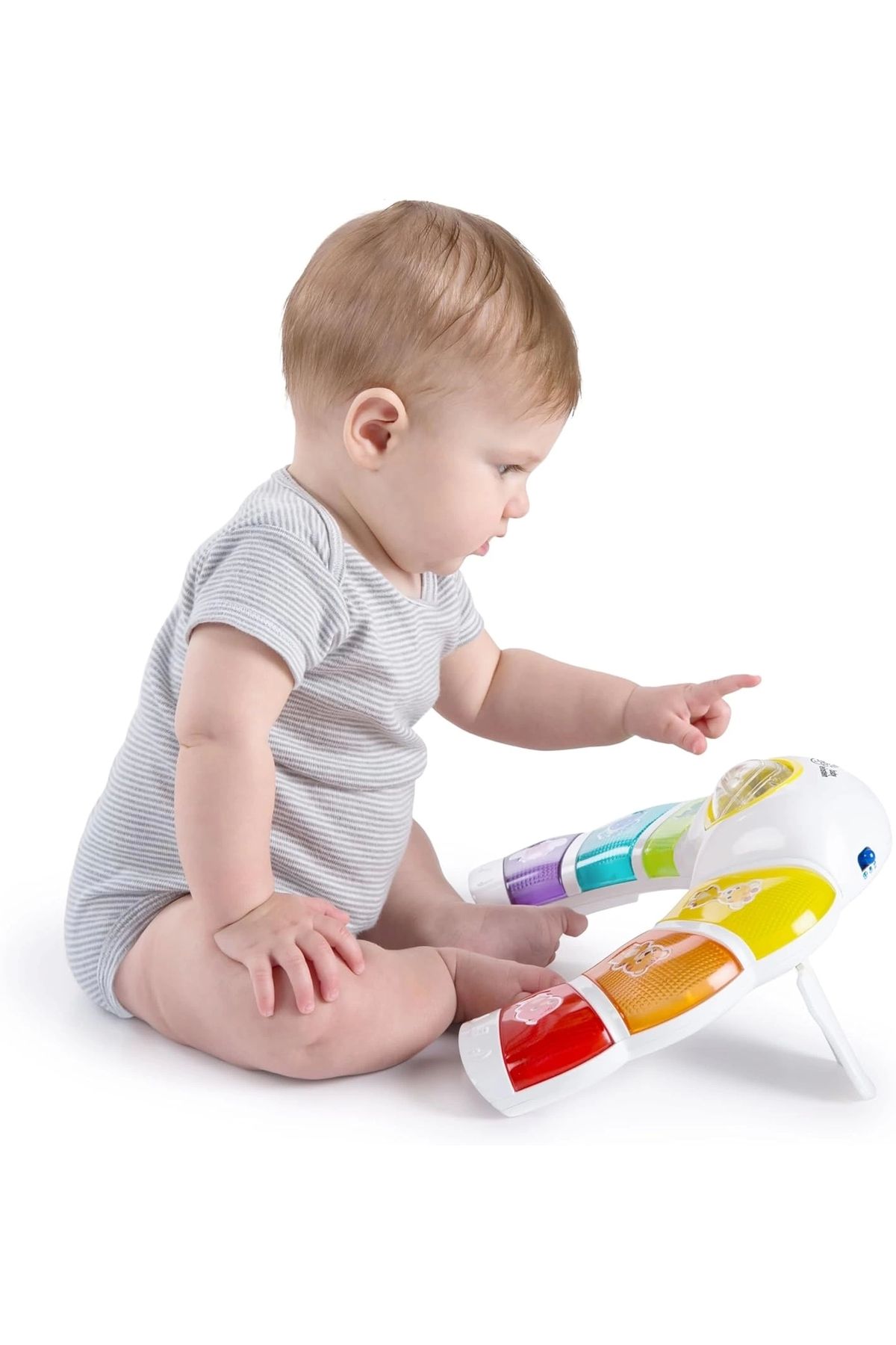 Baby Einstein-محطة أنشطة الساطع والاستكشاف، قطعة واحدة (عبوة من 1) مع 4 لغات و3 أوضاع 3
