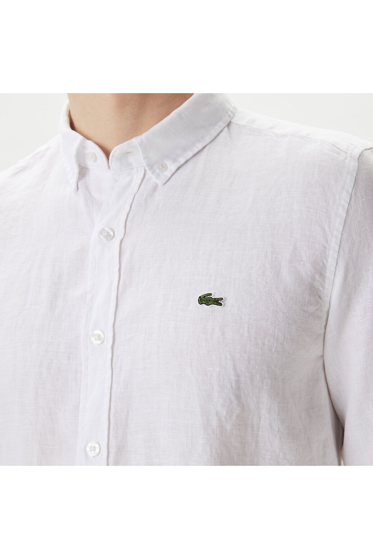 پیراهن / بلوز دکمه دار سفید مردانه ؟؟؟؟؟؟؟ ؟؟؟؟؟؟؟؟؟ اورجینال Lacoste