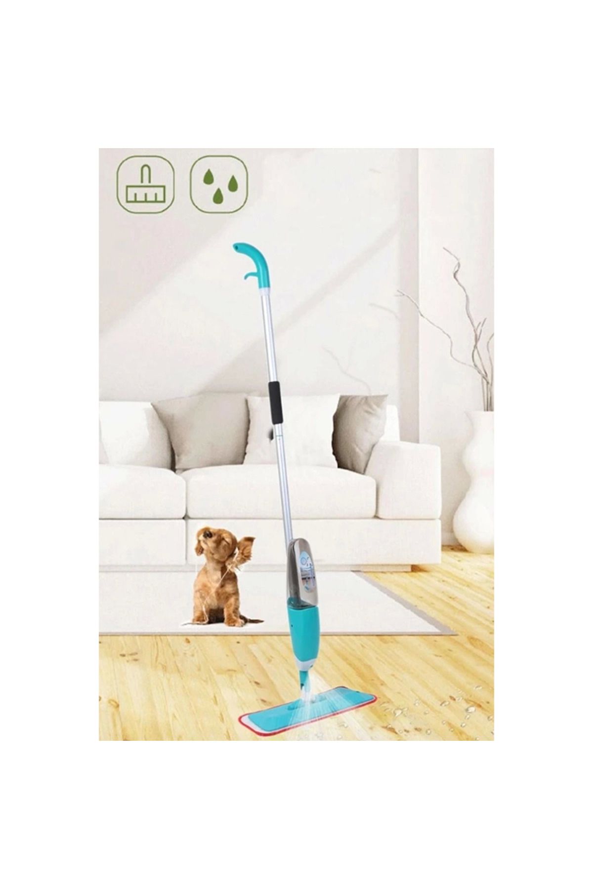 Epilons Mikrafiber Spray Mop Hazneli Ve Pratik Temizlik Mopu