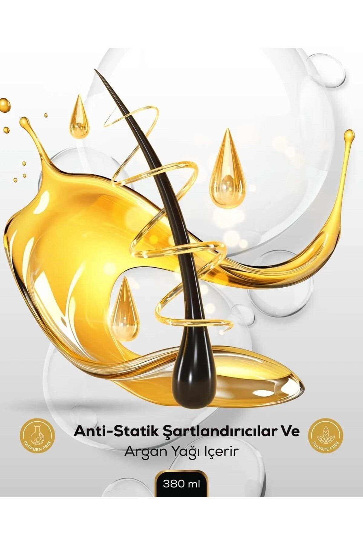 Evoque-Hair Color Protective Purifying Shampoo, Contains Argan Oil and Olive Oil, Paraben-Free-Sulfate-Free, 380 ml 2